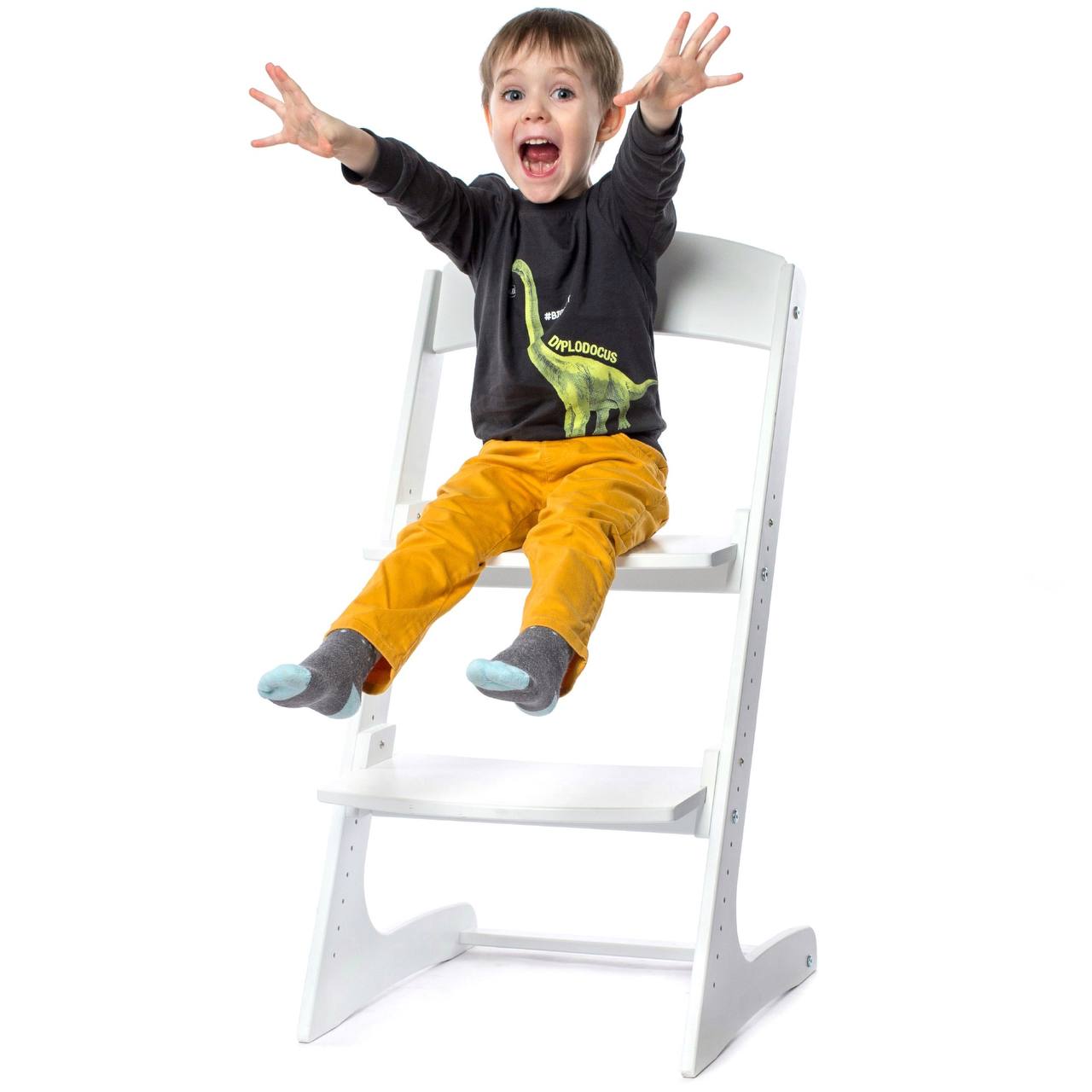Стул детский WOODLANDTOYS с регулировкой положения - фото 5