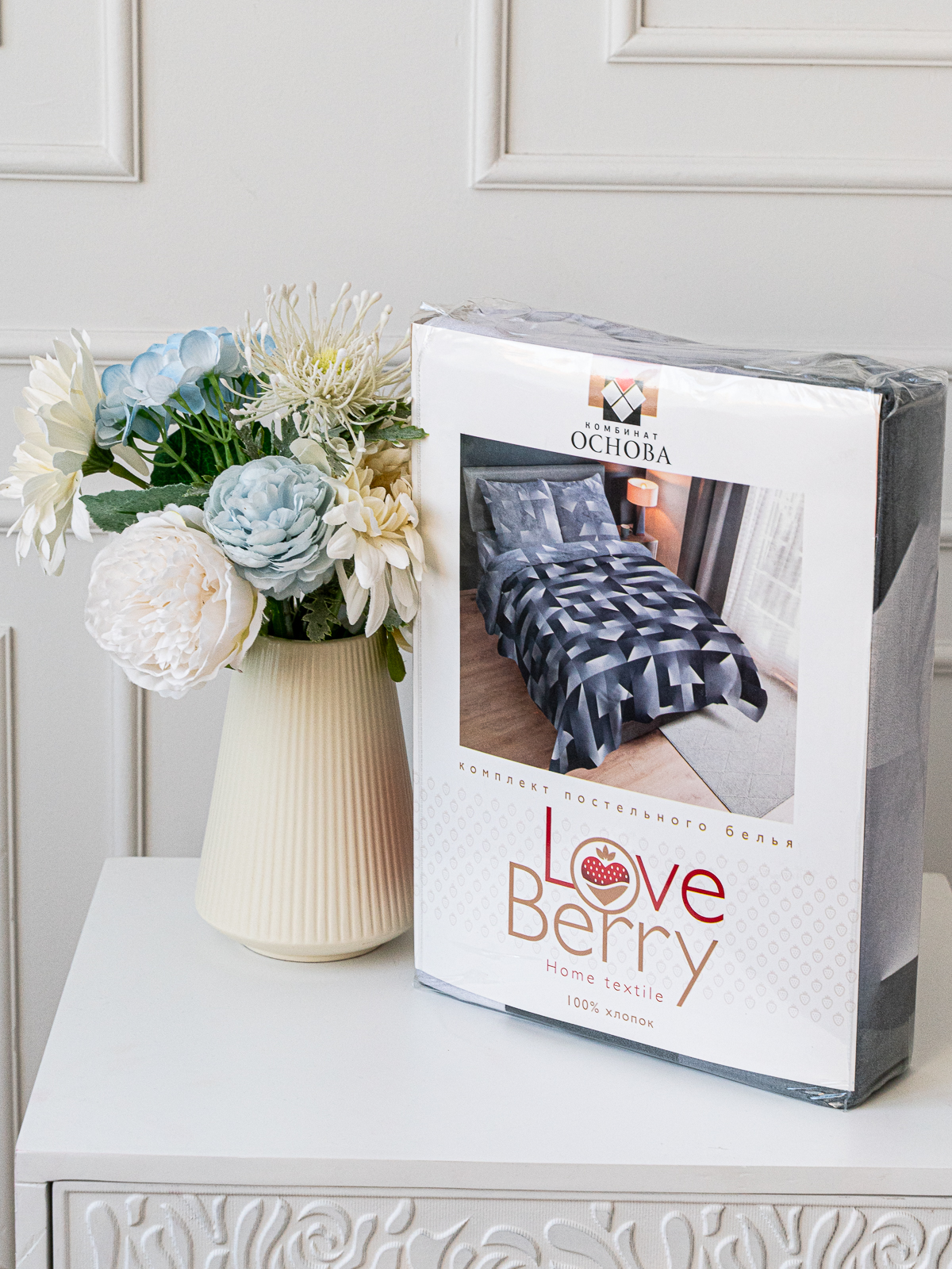 Постельное белье LOVEBERRY Евро Игра света - фото 13