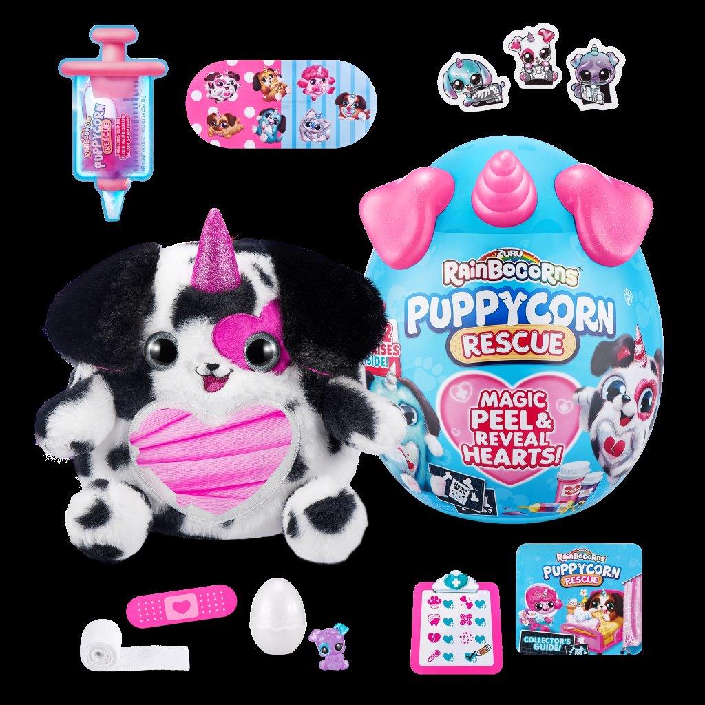 Фигурка Zuru Rainbocorns Puppycorn Rescue в ассортименте - фото 17