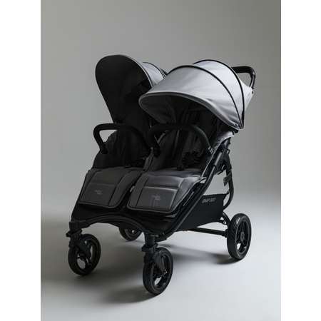 Коляска прогулочная Valco baby Snap Duo Flatt Matt серый