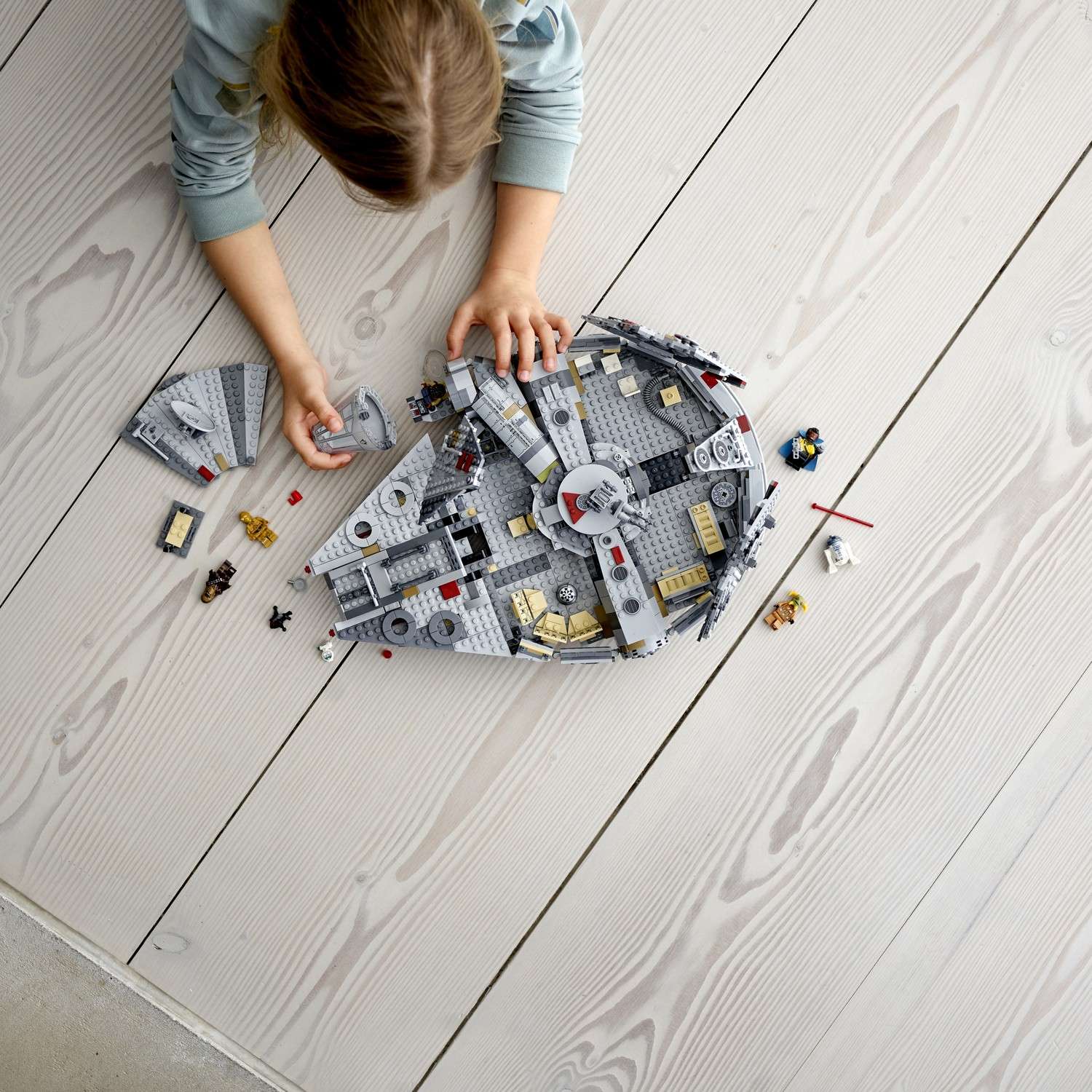 Конструктор LEGO Star Wars Episode IX Сокол Тысячелетия 1353 дет. - фото 4