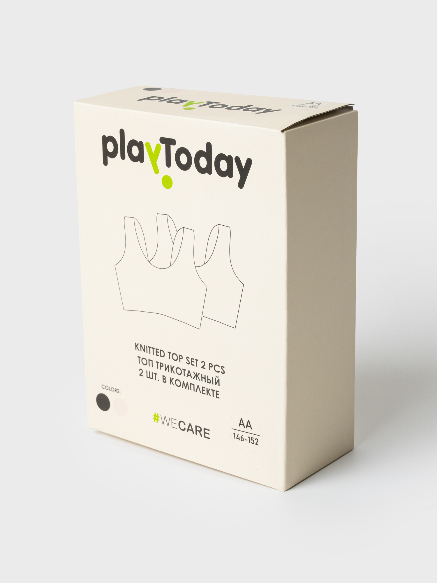 Топ-бра 2 шт PlayToday 22527319 - фото 3