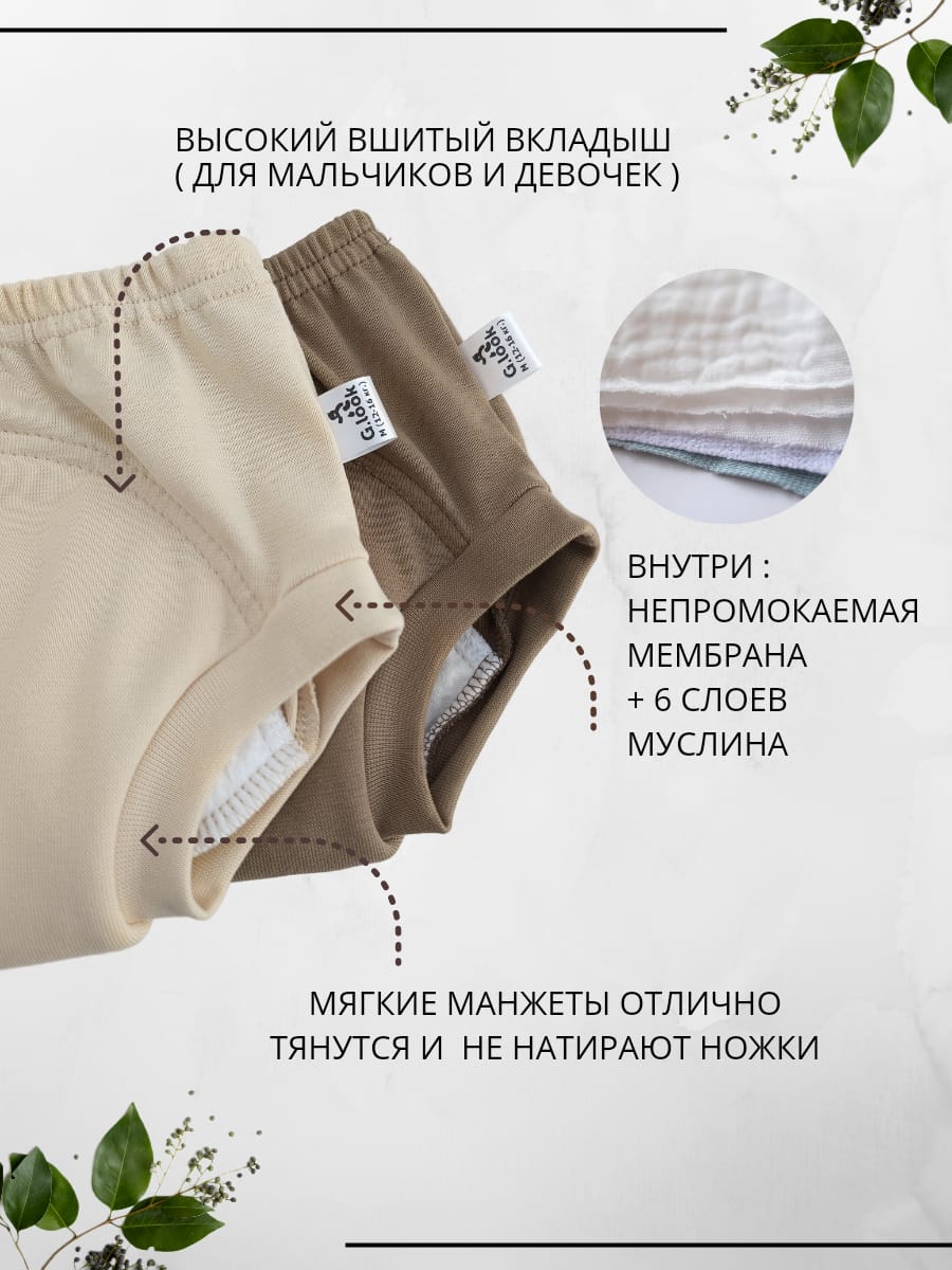 Многоразовые трусики G.look M - фото 3