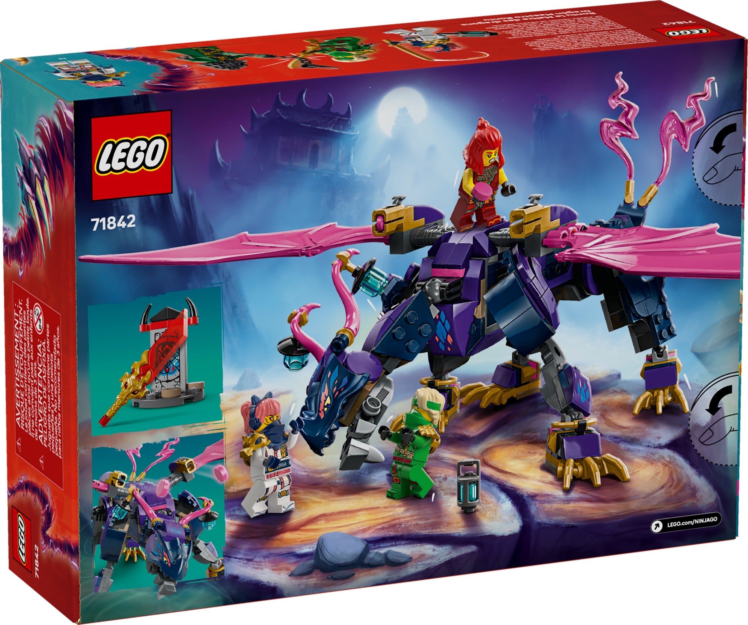 Конструктор LEGO NINJAGO 71842 381 дет. - фото 1