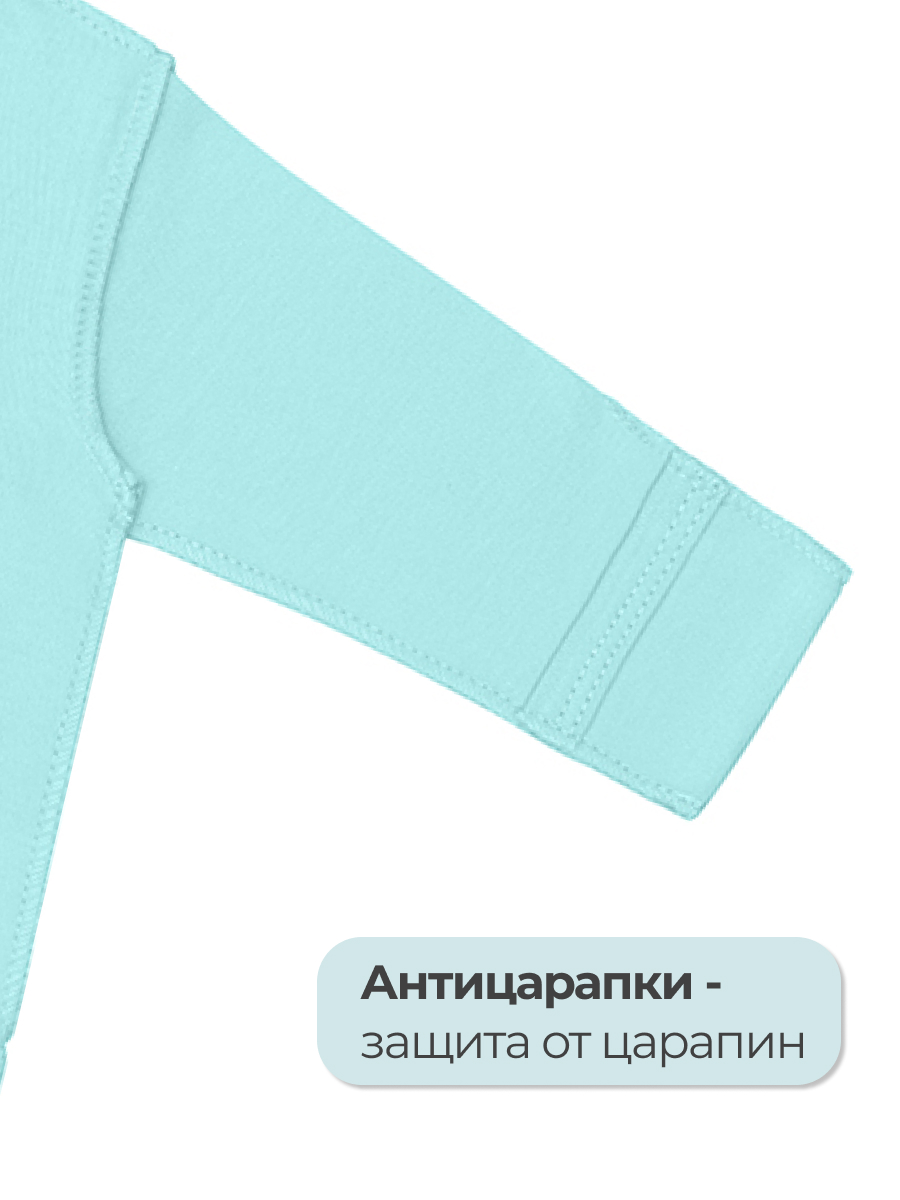 Боди для недоношенных Эскимо 2-704мята - фото 4