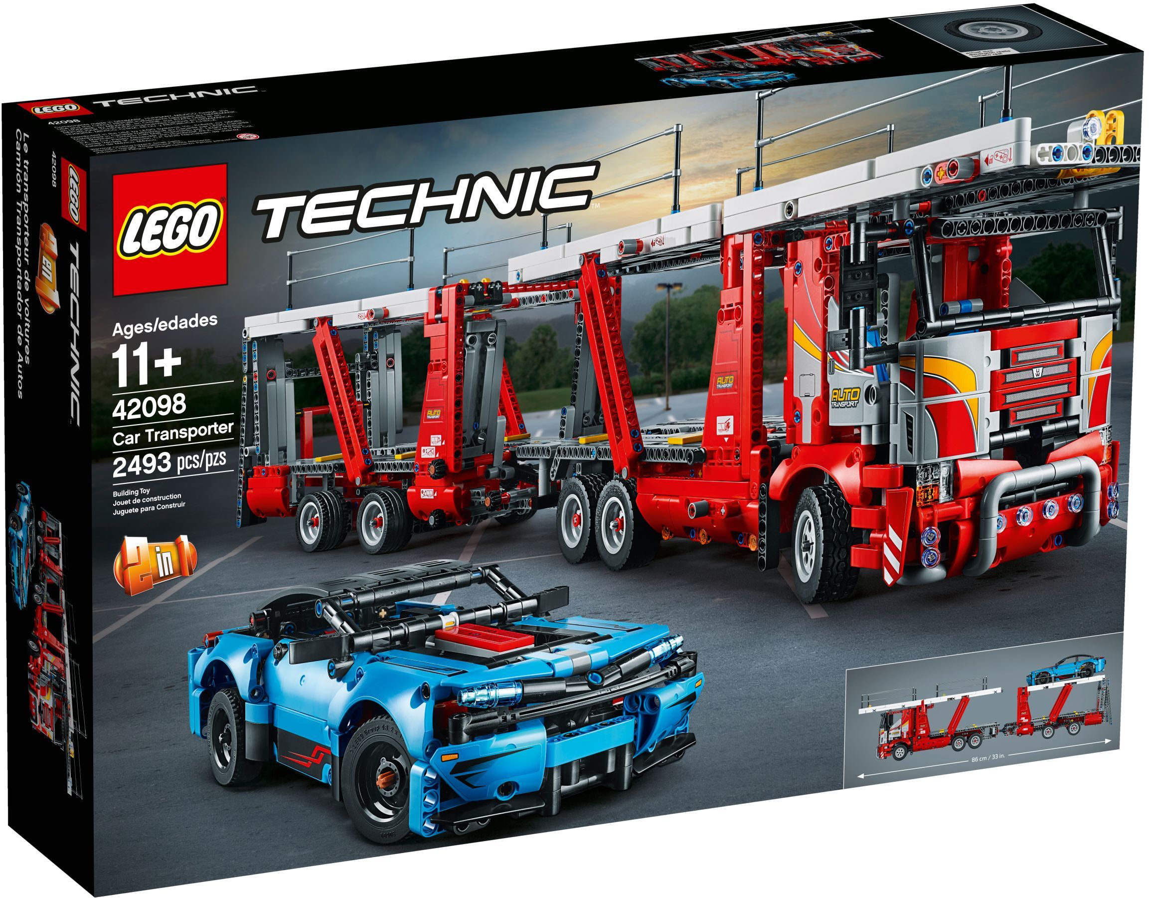 Конструктор LEGO Technic 42098 2493 дет. - фото 1
