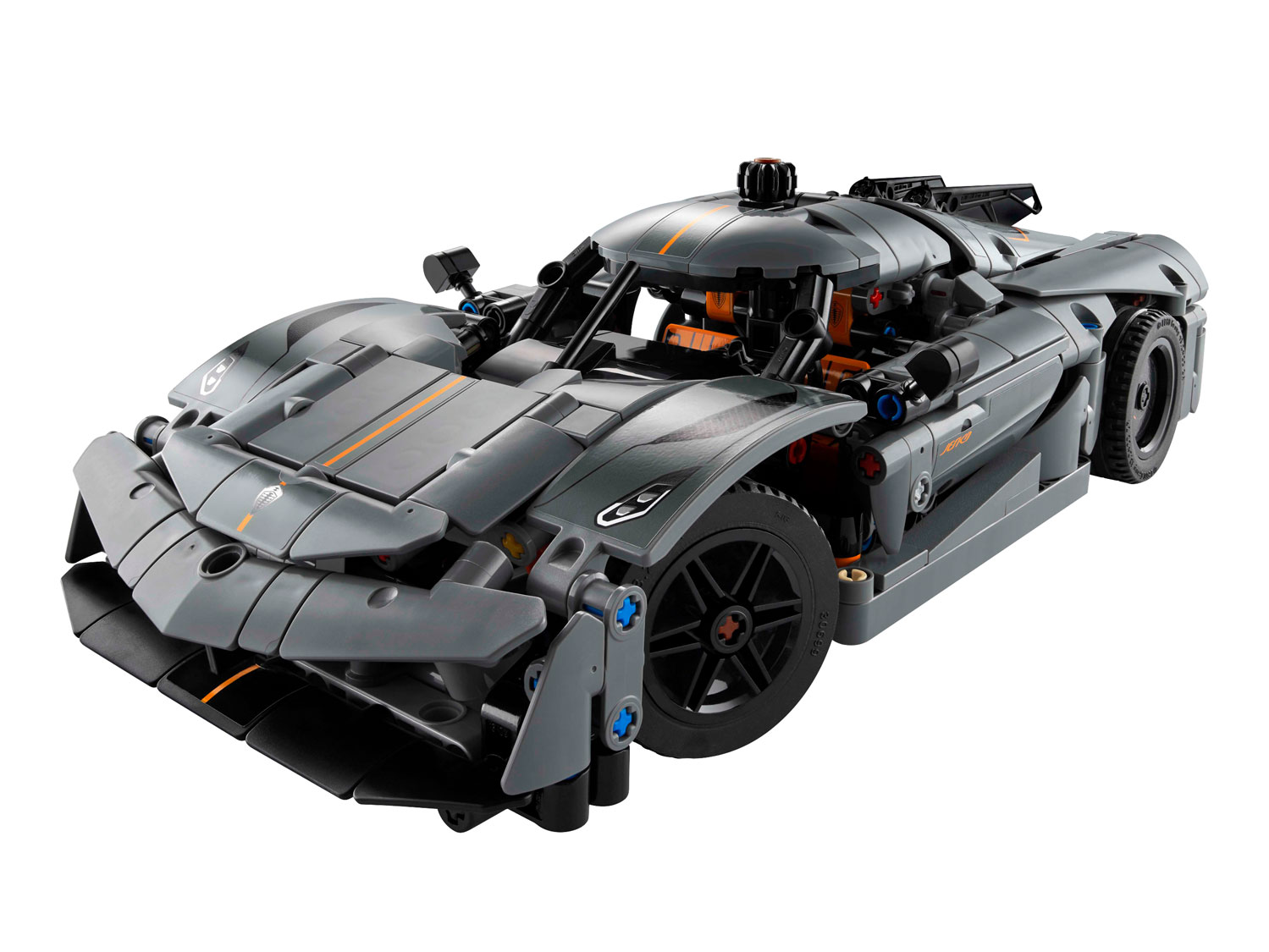 Конструктор LEGO Technic Koenigsegg Jesko Absolut Grey 801 дет. - фото 6
