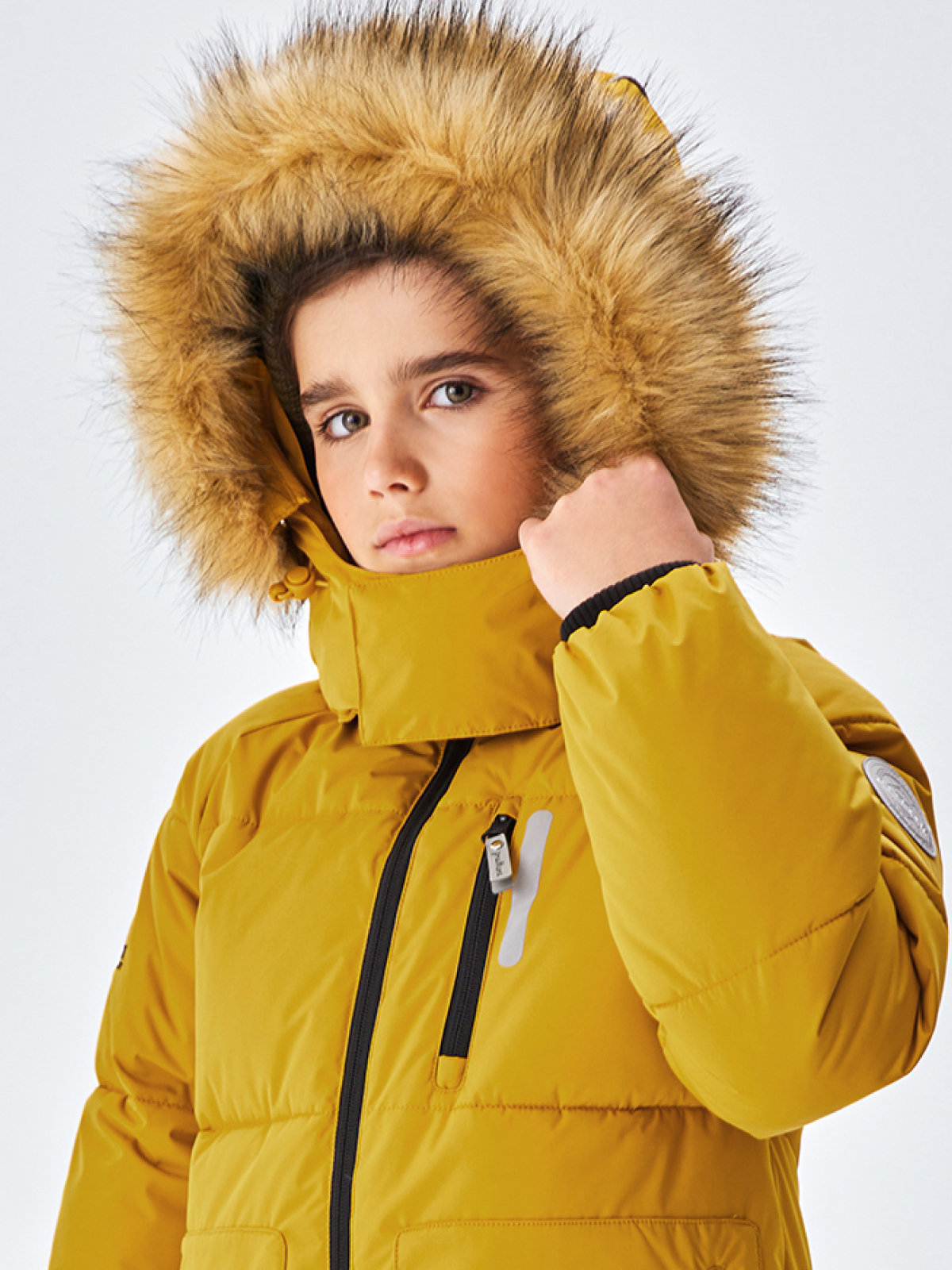 Пальто Premont WP323812YELLOW - фото 6