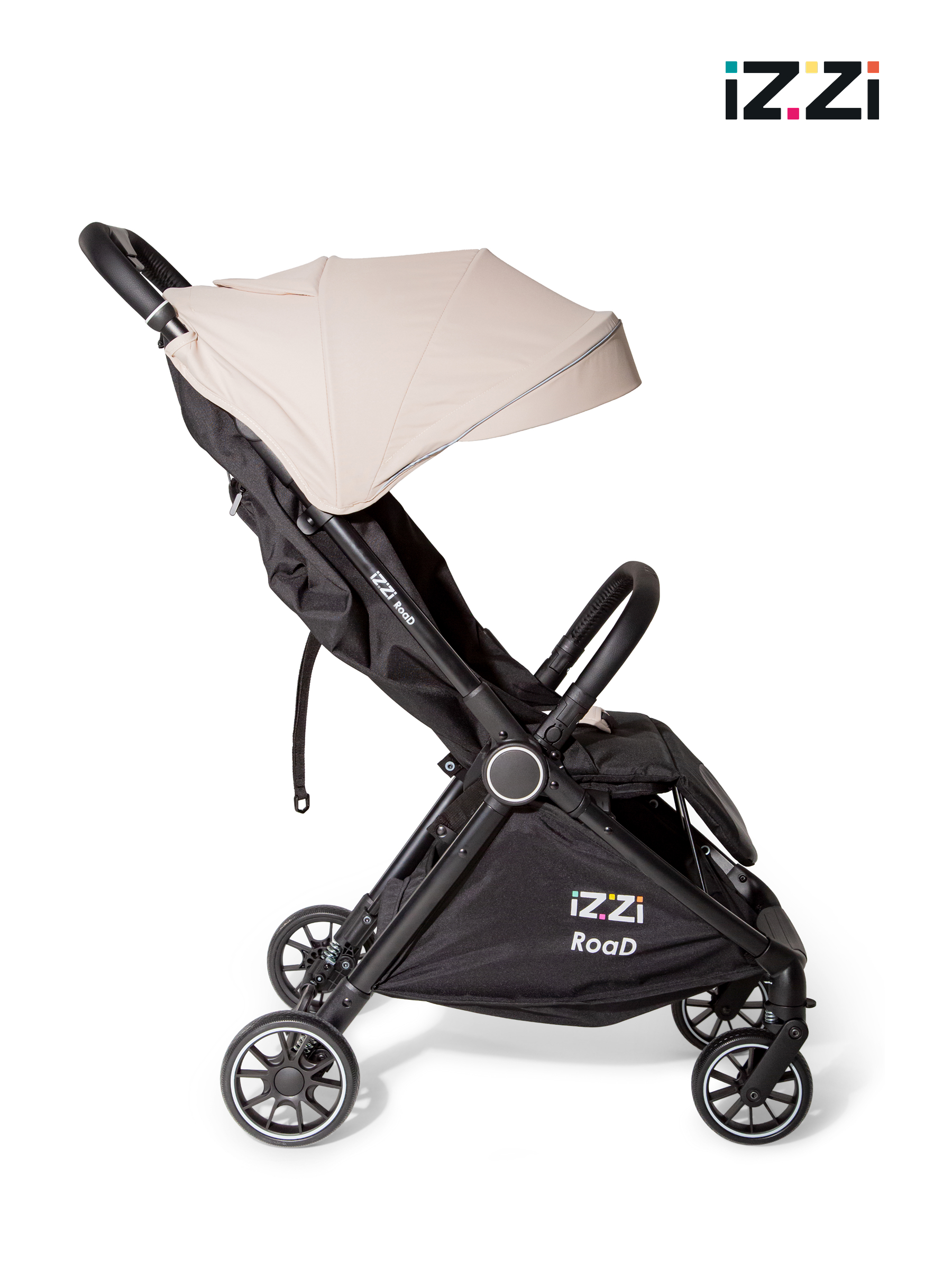 Коляска прогулочная iZZi для путешествий бежевый - фото 6