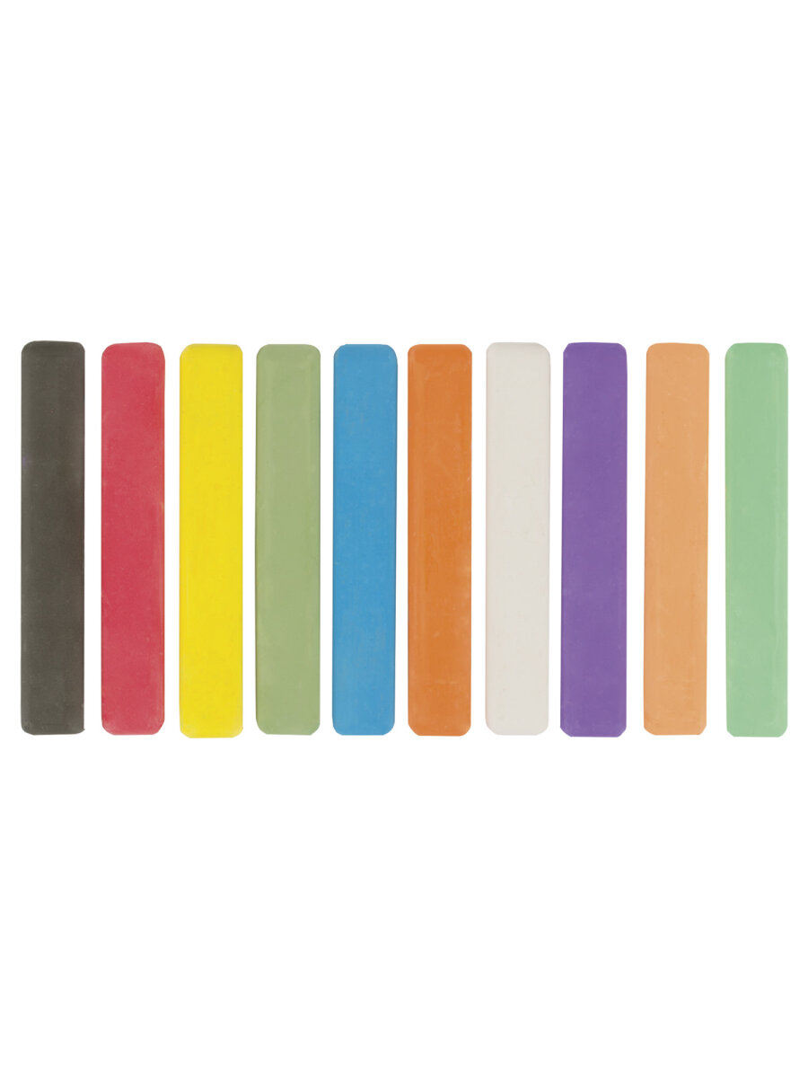 Мел сухой Пифагор 10 шт. - фото 6