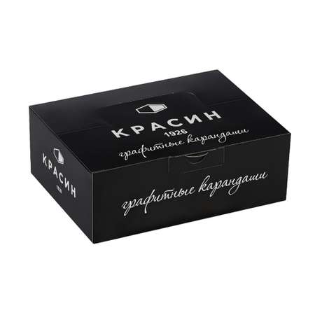 Карандаши чернографитные Красин 25 шт.