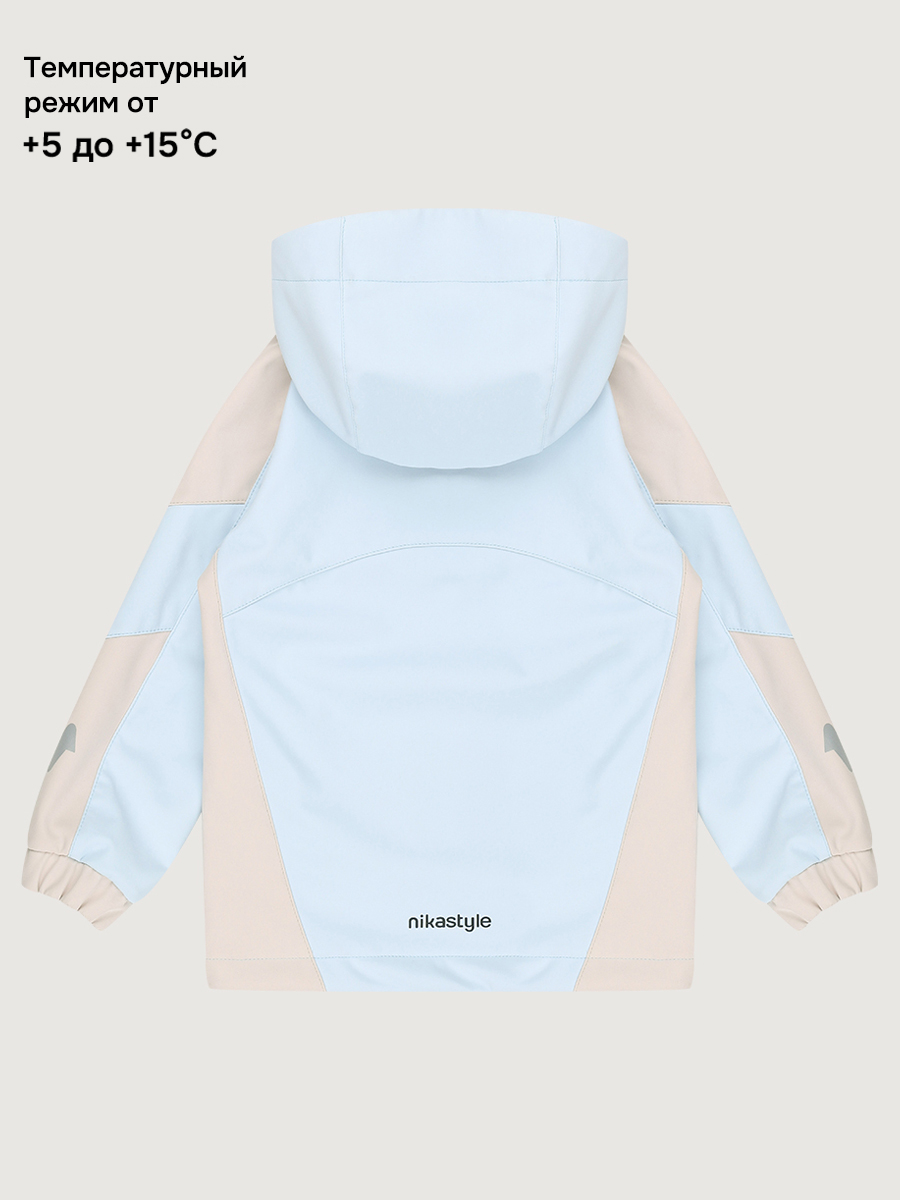 Ветровка NIKASTYLE 4л15226 небесный/кешью - фото 5