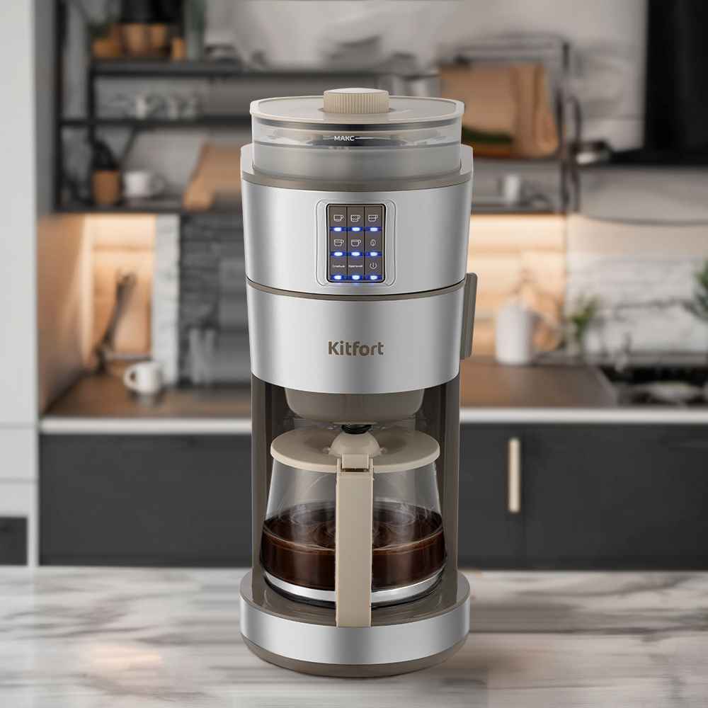Кофемашина KITFORT КТ-7204 - фото 2