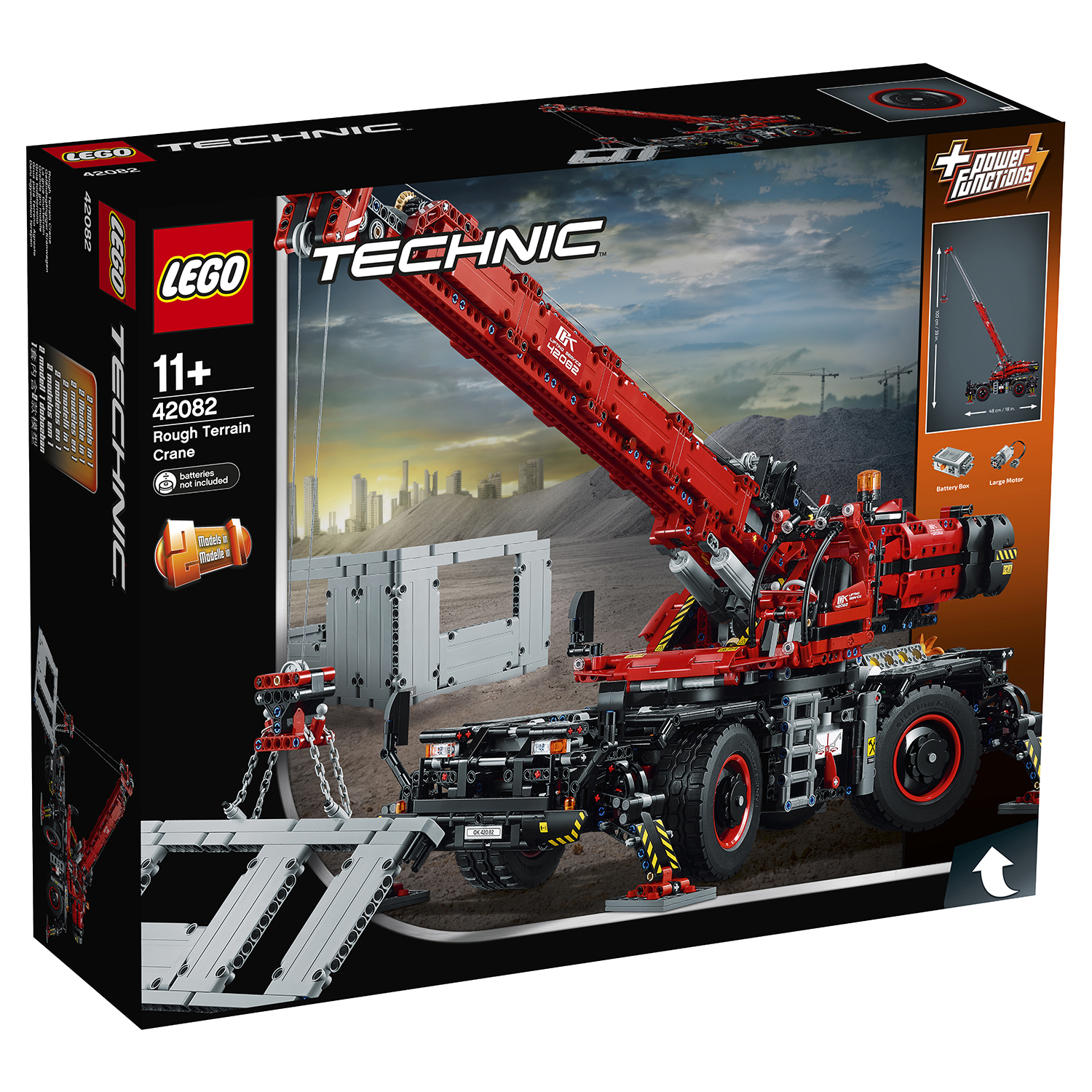 Конструктор LEGO Technic Подъёмный кран 4057 дет. - фото 2