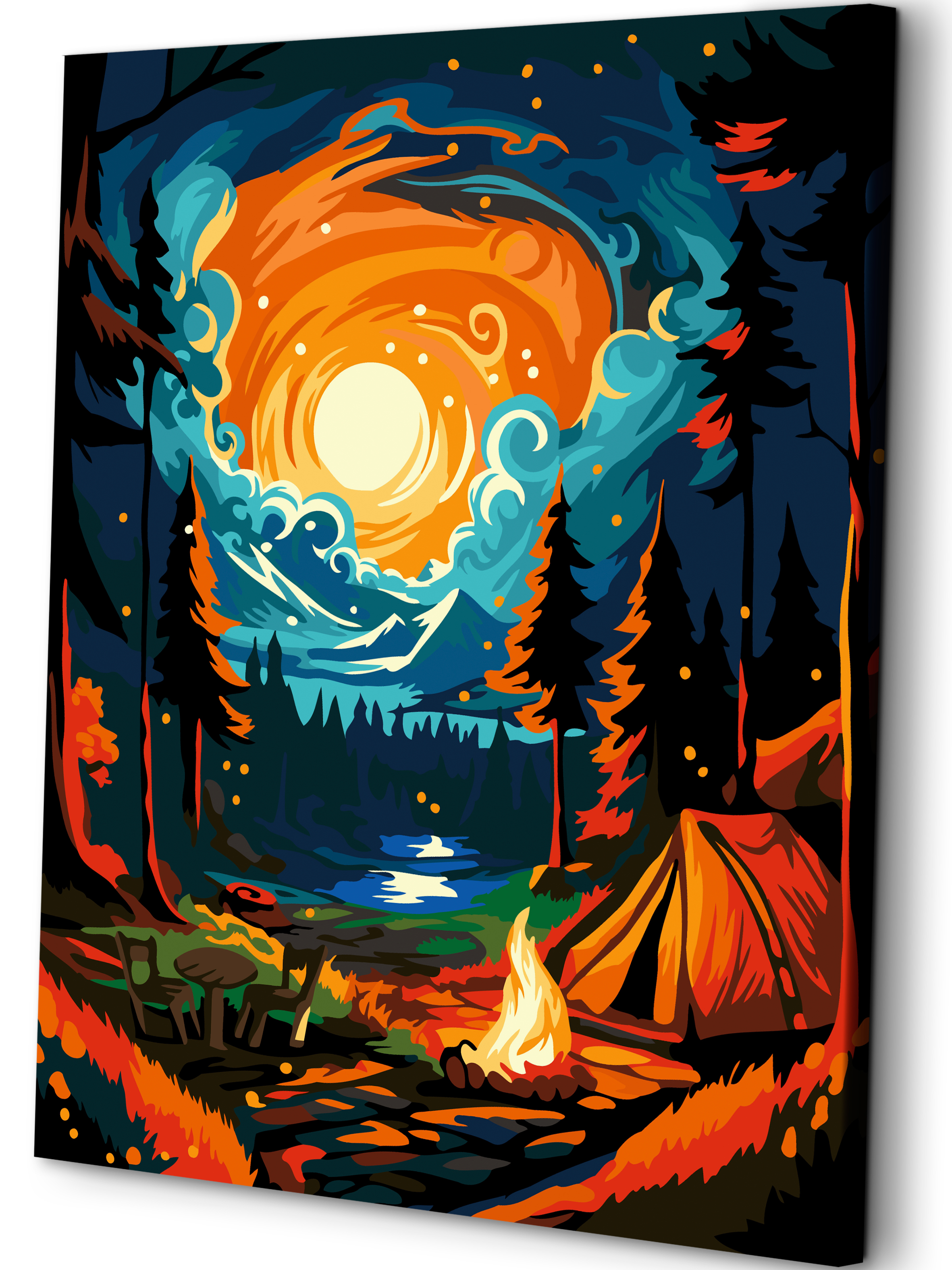 Картина по номерам Art sensation Сон в летнюю ночь в ассортименте - фото 1