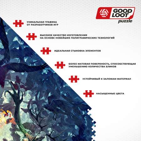 Пазл Good Loot The Witcher Leshen - 1000 эл классический
