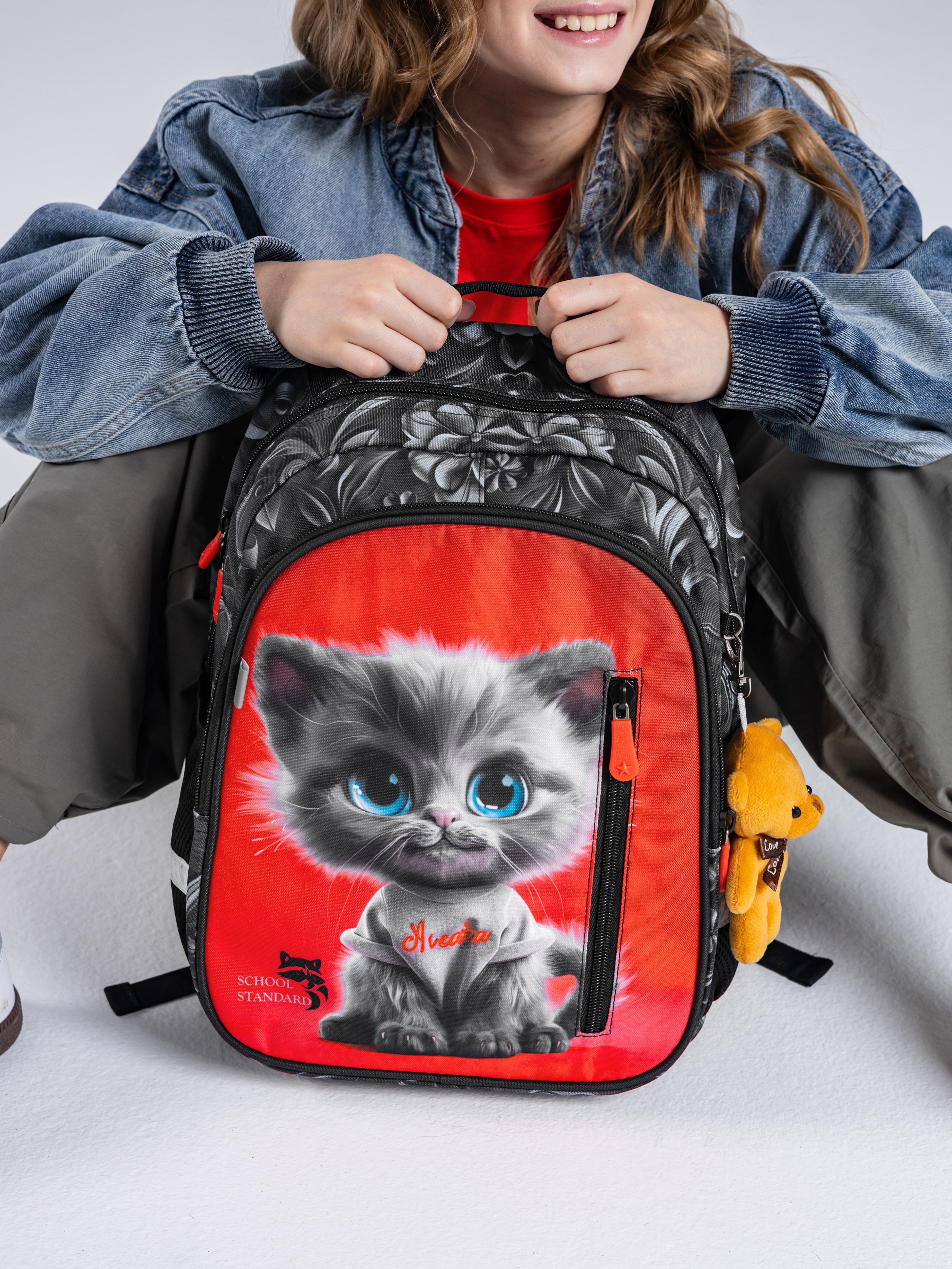 Рюкзак School Standard первокласснику набор 4 в 1 - фото 4