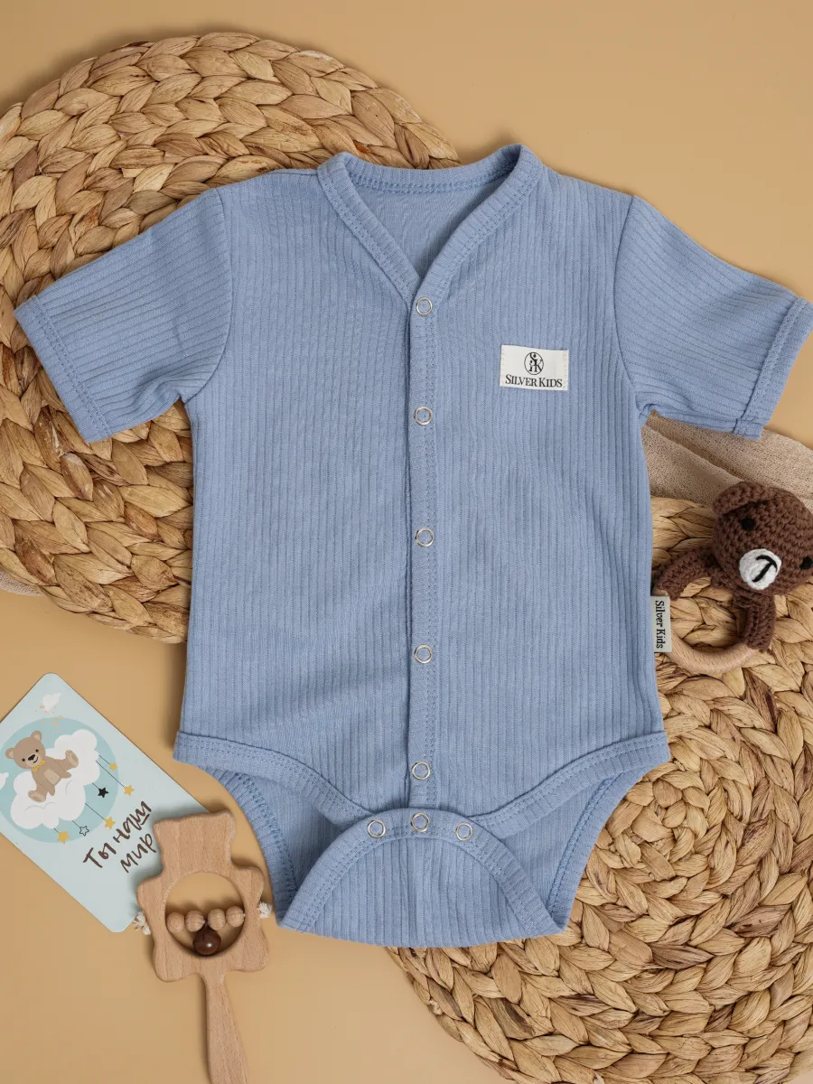 Боди 3 шт Супер Пупс нбр/3пр/бд/sk23/рубчик/морскаясказка - фото 9