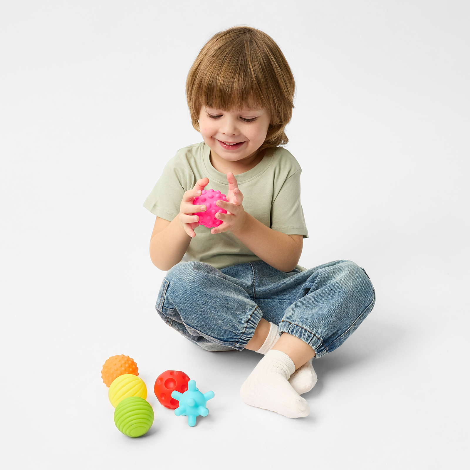 Набор игровой Baby Go для ванной Мячики 6шт BLSQ-37 - фото 3