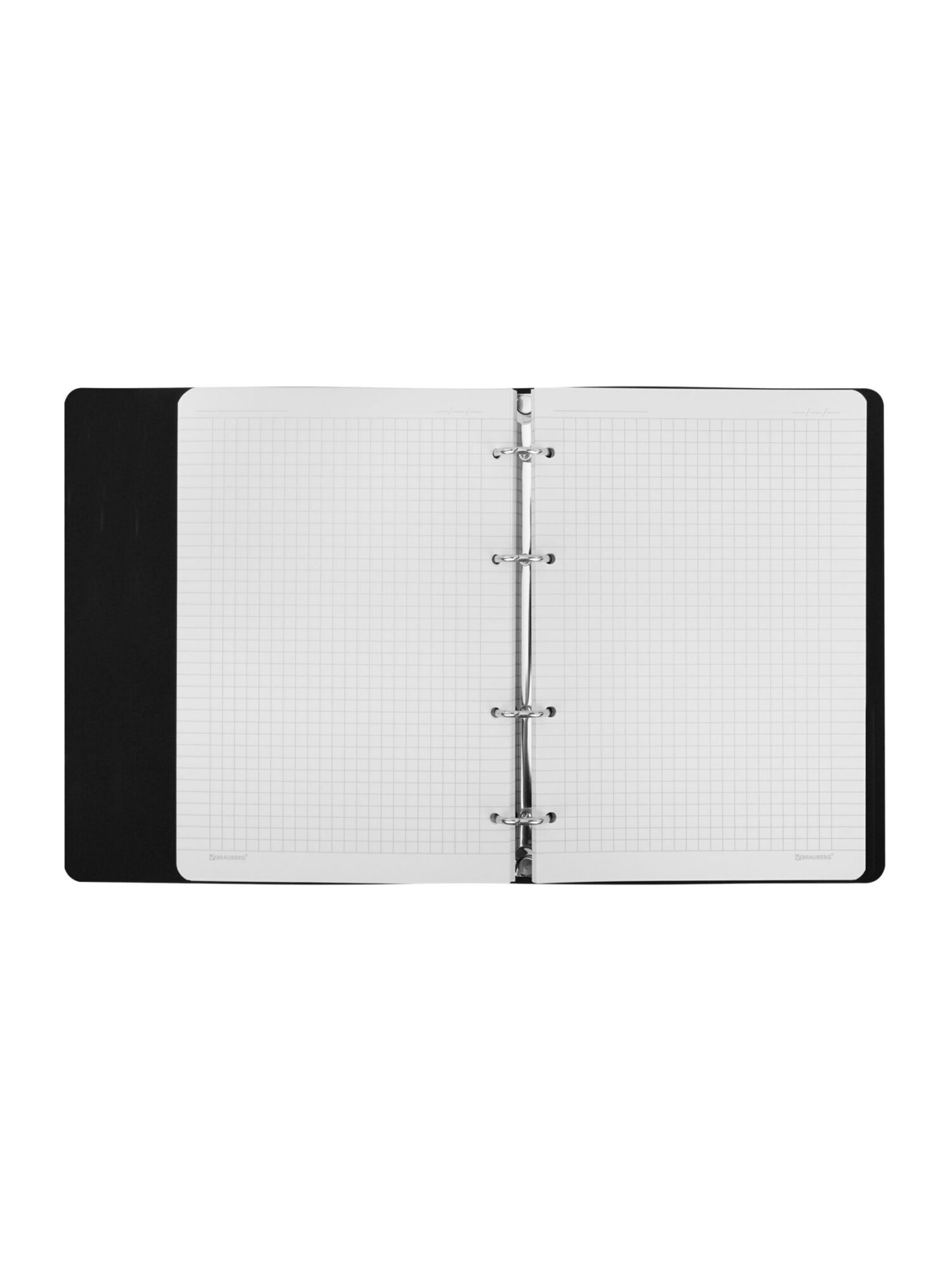 Тетрадь со сменным блоком Brauberg клетка 120 лист. - фото 8
