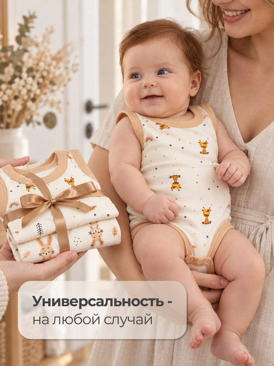 Боди-майка 2 шт Эскимо 20-785 - фото 7
