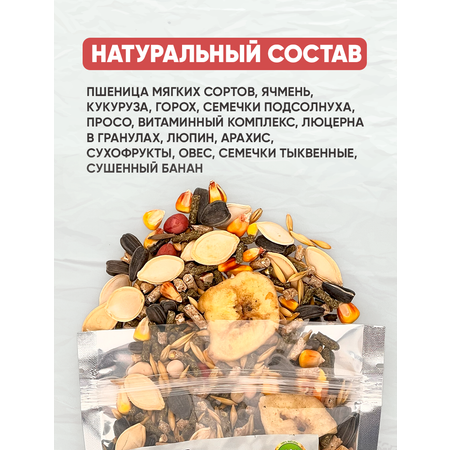 Корм лакомство GRANOFEED для шиншилл 400 г