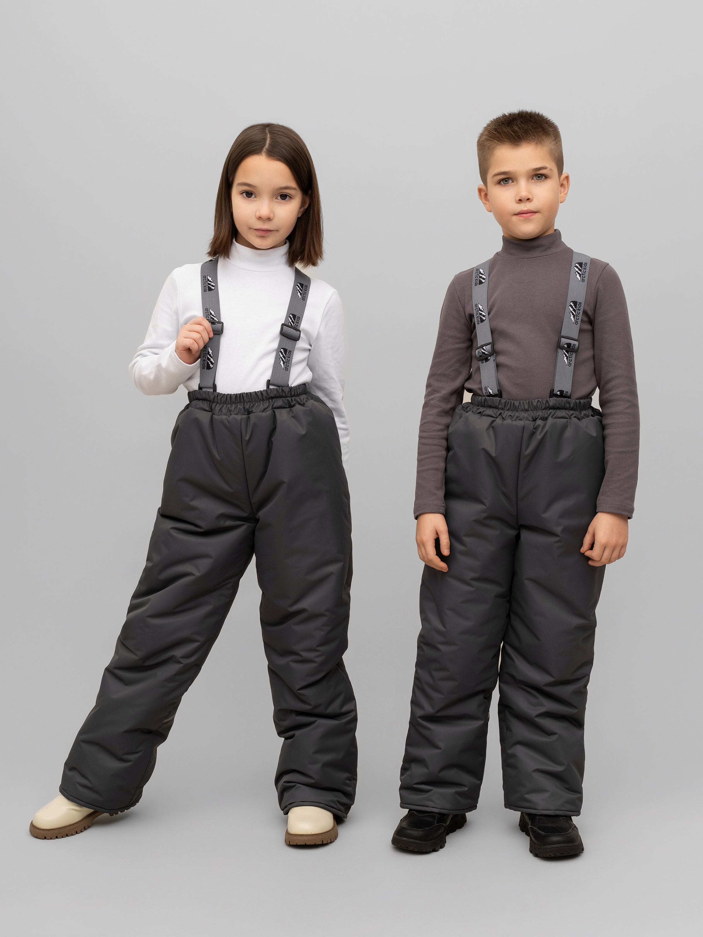 Брюки Arctic kids 10-031/1 серый - фото 35