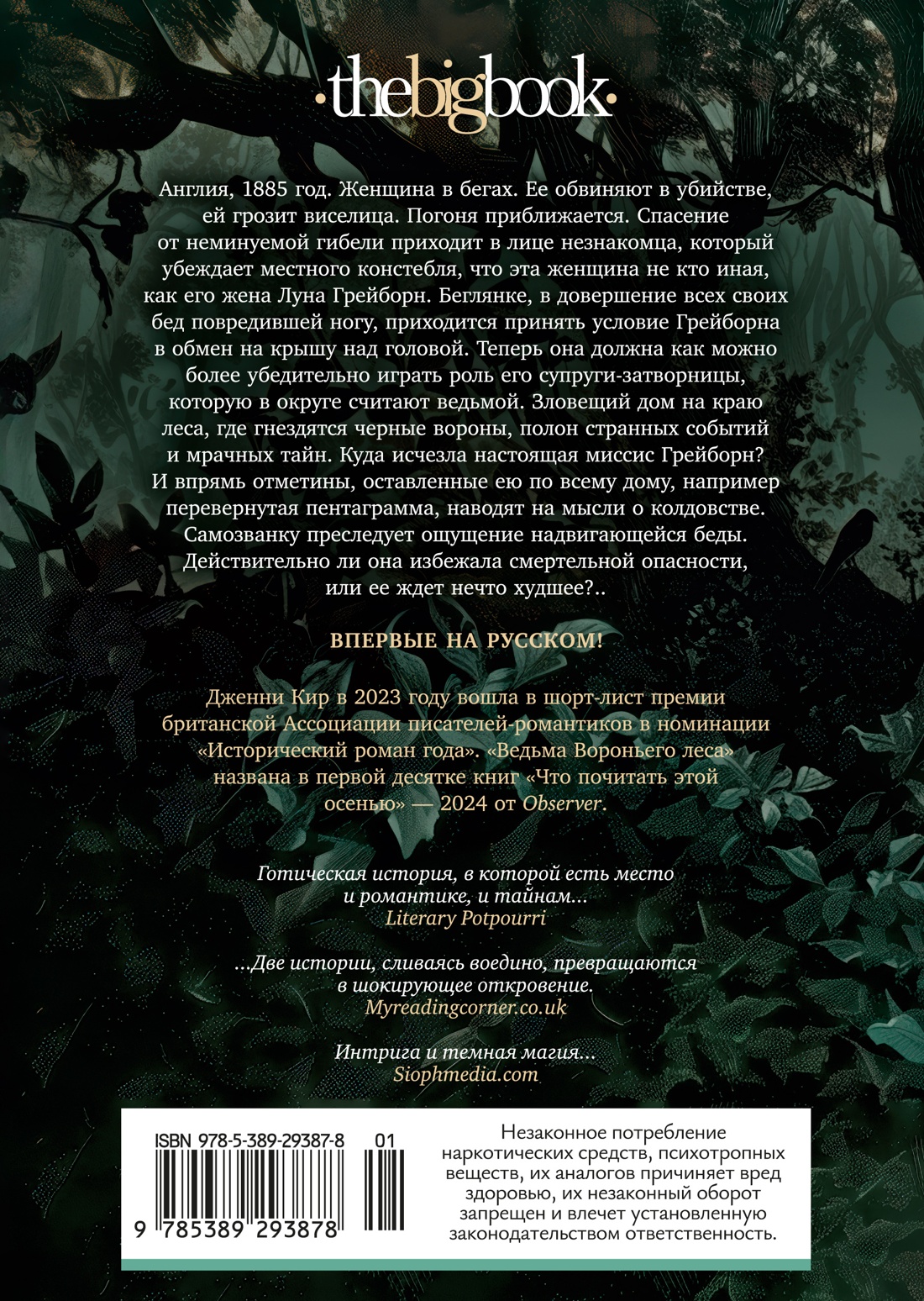 Книга АЗБУКА The Big Book Кир Д Ведьма Вороньего леса - фото 4