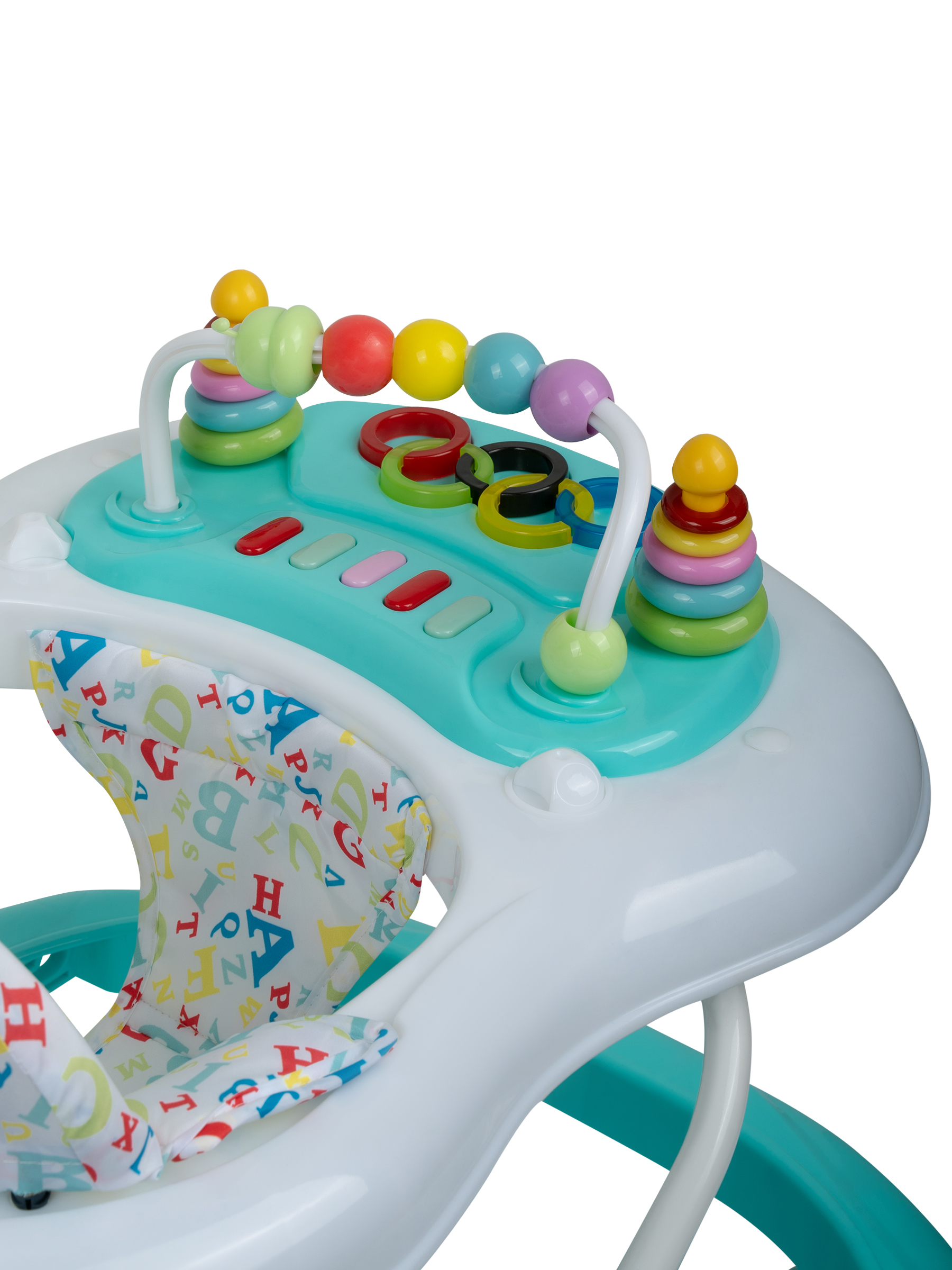 Ходунки Indigo Abc бирюзовый - фото 12