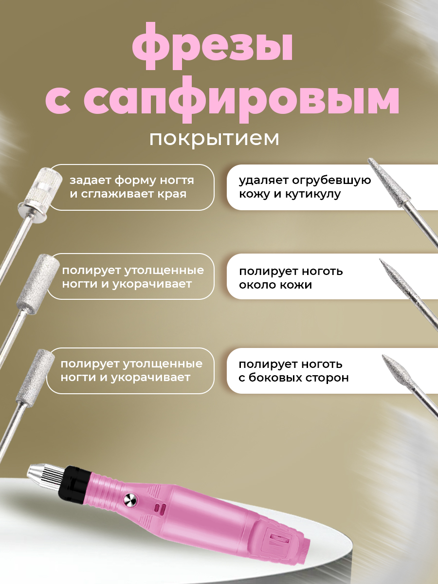 Аппарат для маникюра и педикюра HomDoctor ручной - фото 5