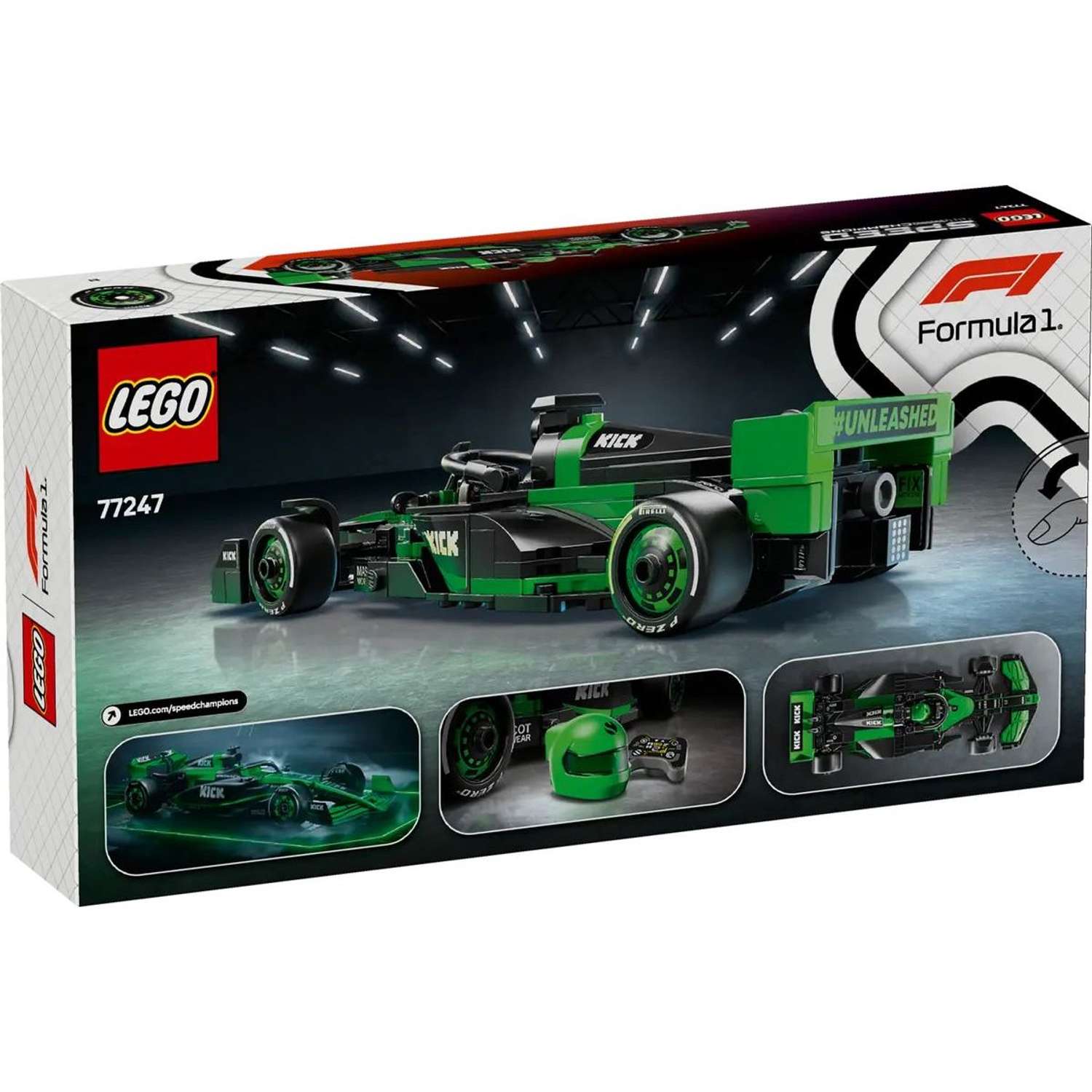 Конструктор LEGO Speed Champions Команда Кик Заубер блочный - фото 7