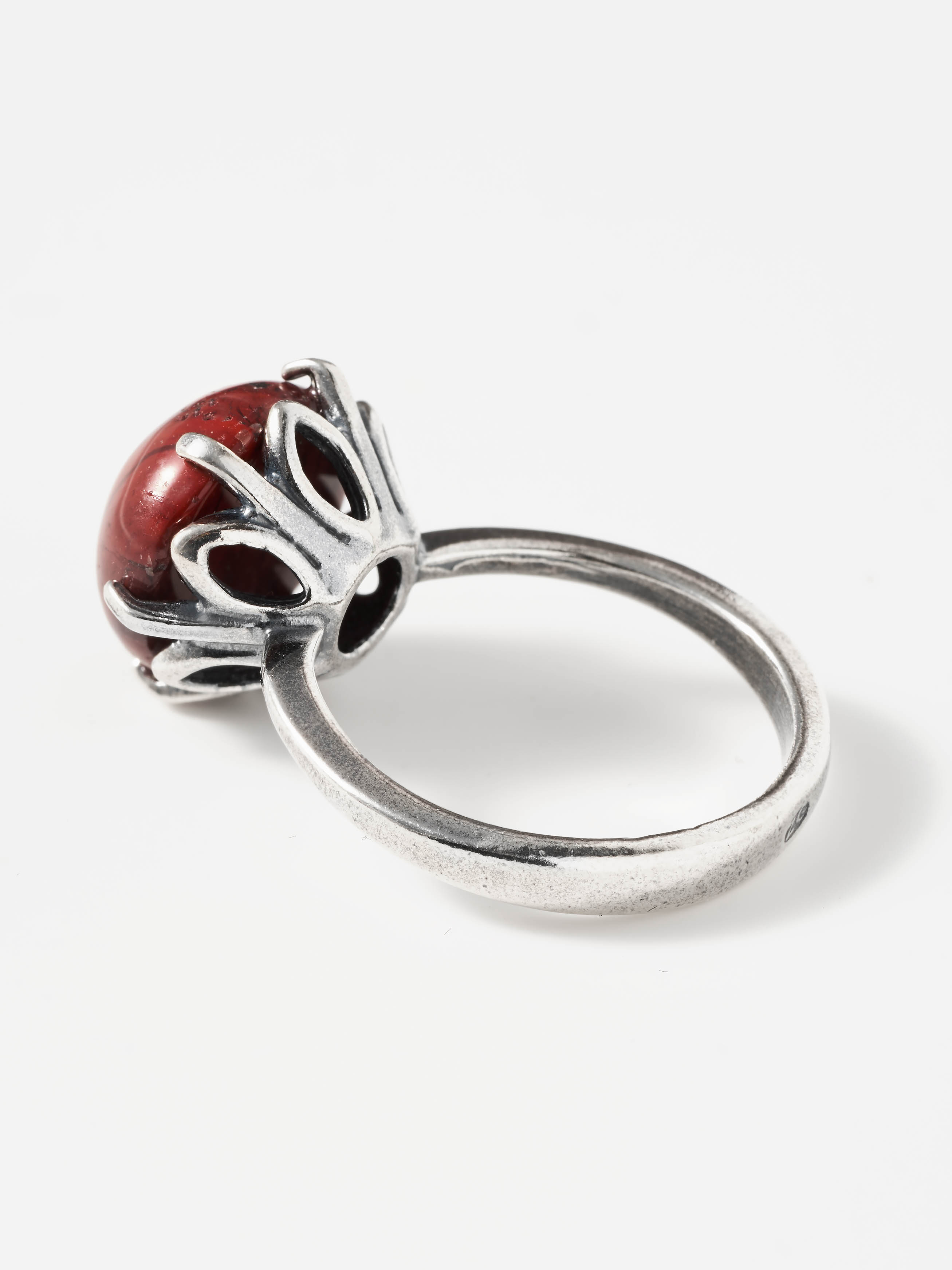 Кольцо Shine and Beauty 80296-21-к-яшмакрасная - фото 6