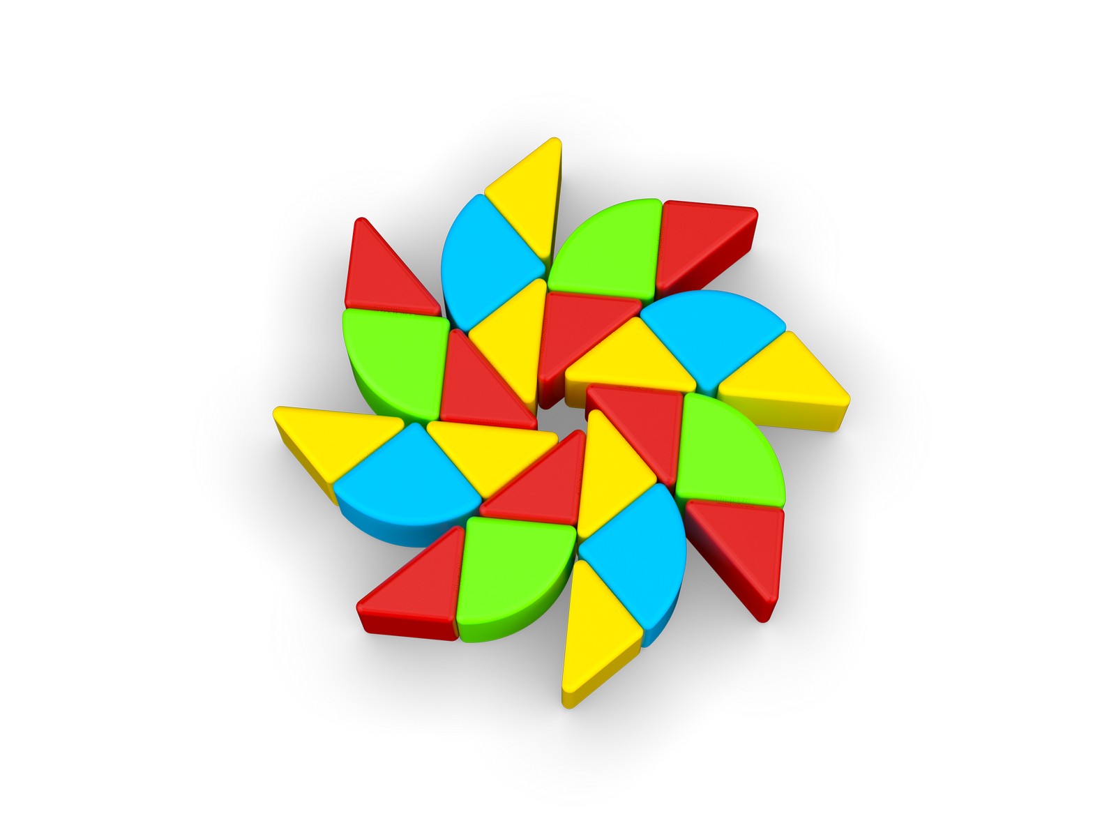 Конструктор Geomag магнитный 24 дет. - фото 17