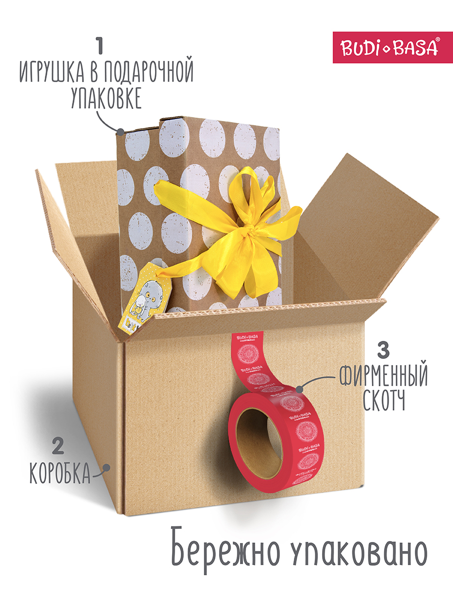 Мягкая игрушка BUDI BASA котик - фото 2