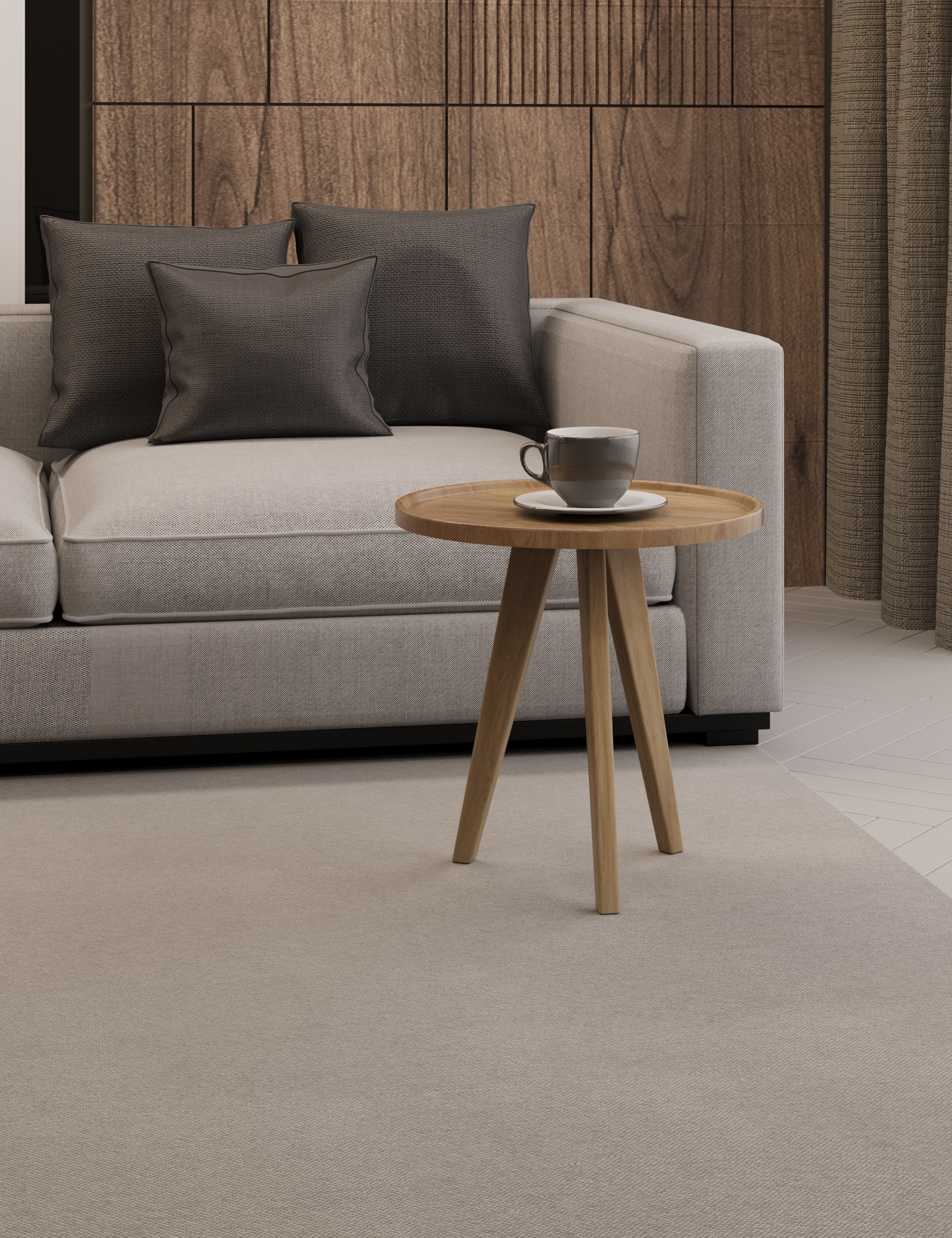 Стол журнальный SLINE Полли дуб янтарный - фото 10