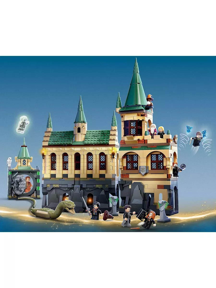 Конструктор CyberToy Замок 1176 дет. - фото 6