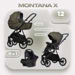 Изображение товара Коляска 3в1 Riko Basic Montana X зеленый