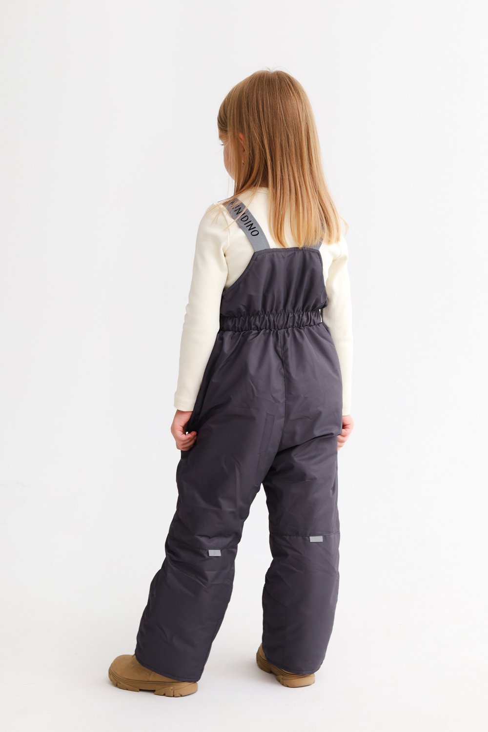 Полукомбинезон MINIDINO MDW1-IW005/0Полукомбинезон зимний SUPER олово - фото 3