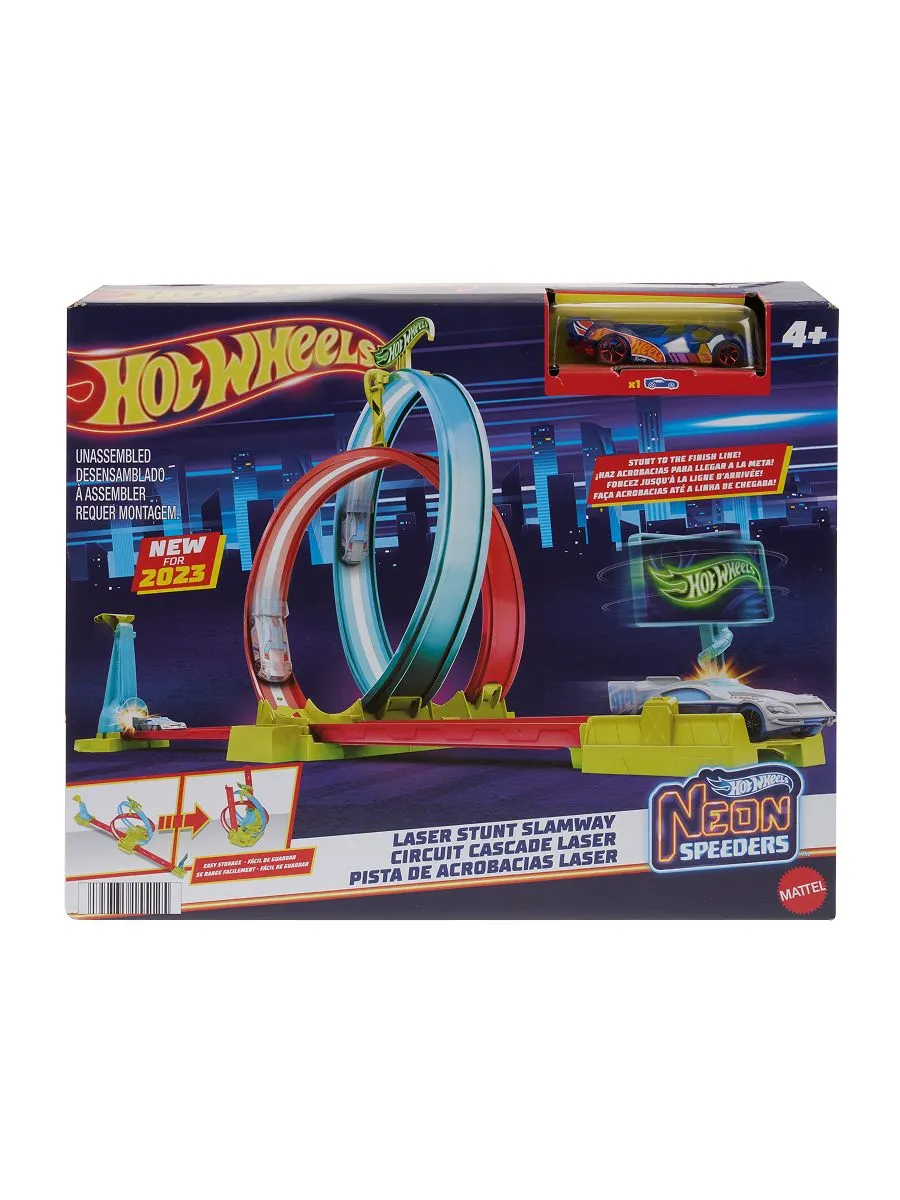 Трек Hot Wheels Двойная петля HPC05 - фото 8