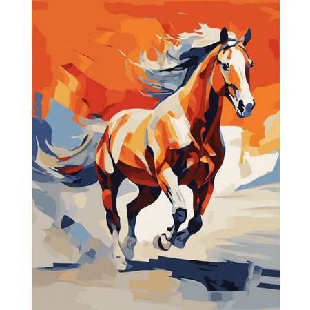 Картина по номерам Magic 4 Hobby Конь