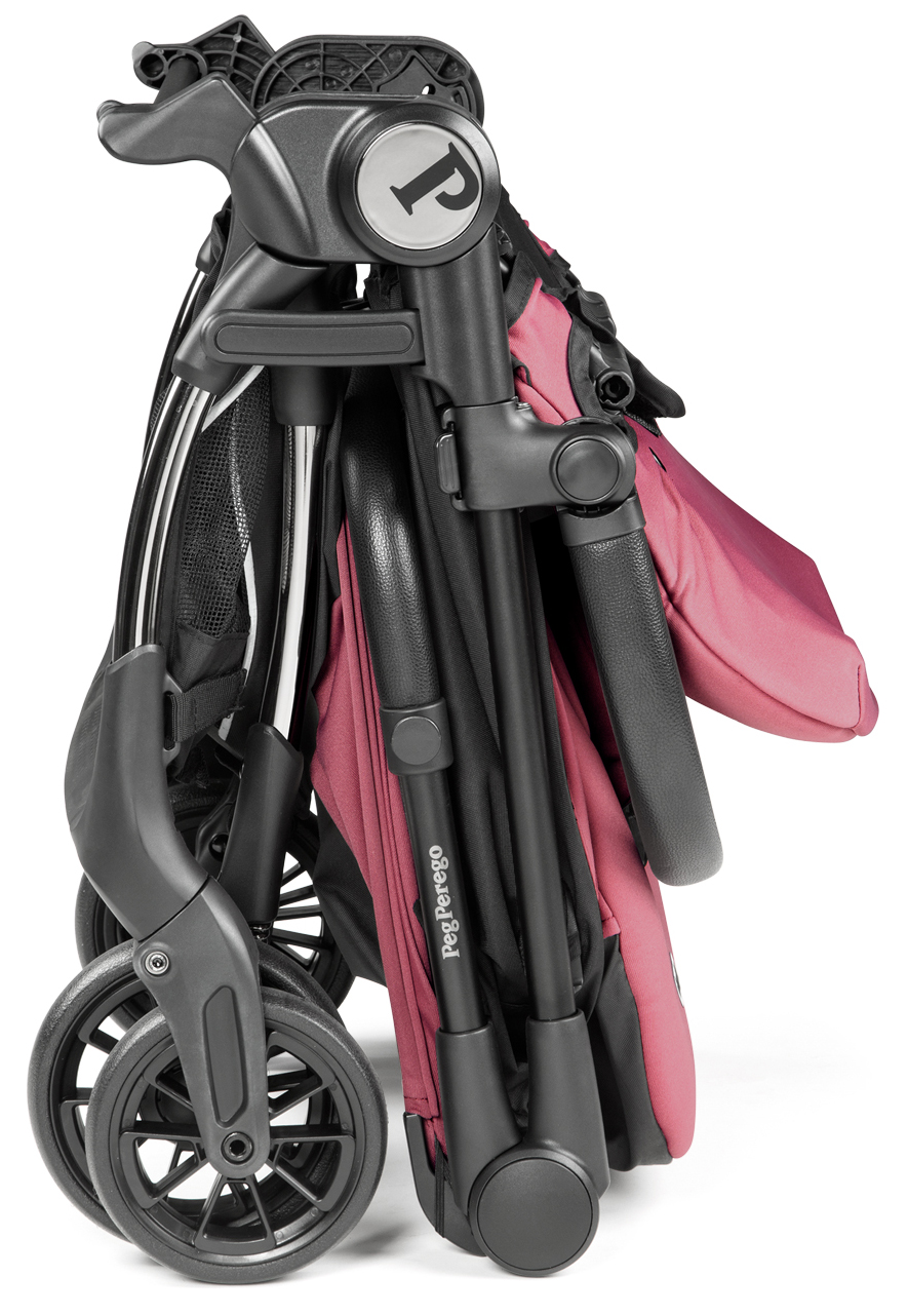 Коляска прогулочная Peg-Perego Volo бордовый - фото 9