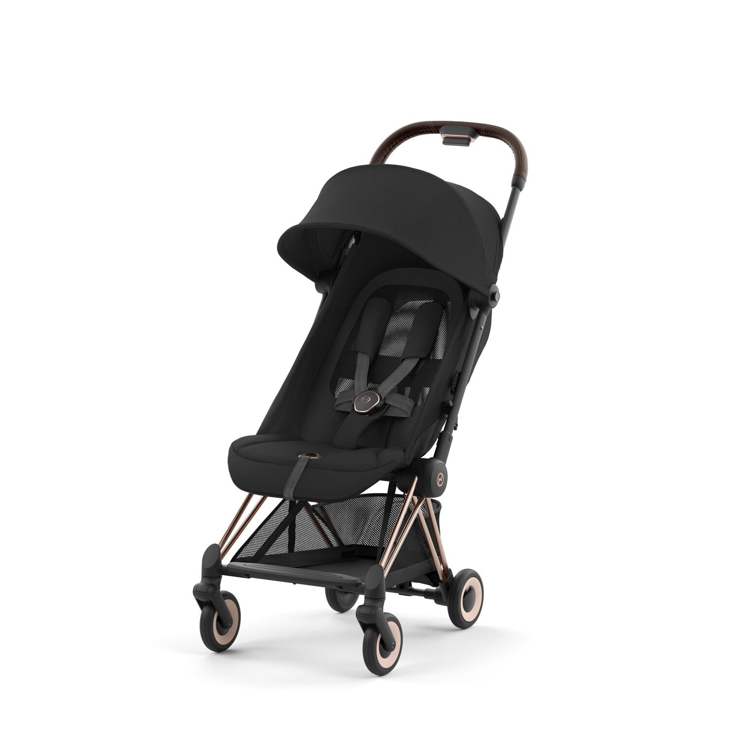 Коляска прогулочная Cybex Coya Rosegold черный - фото 3