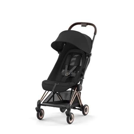 Коляска прогулочная Cybex Coya Rosegold черный