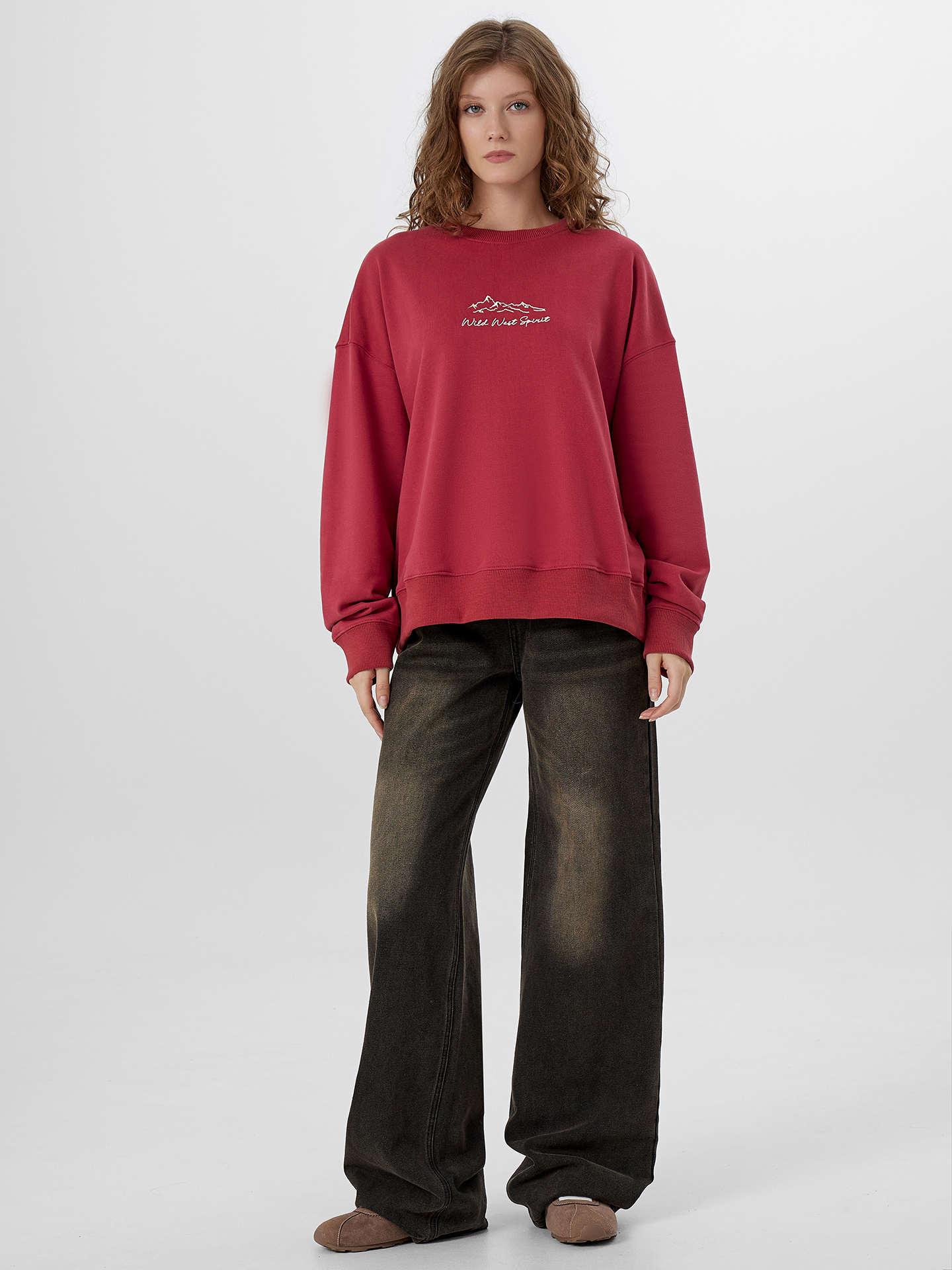 Свитшот Mark Formelle (Марк Формэль) 122813/1/терракот - фото 1