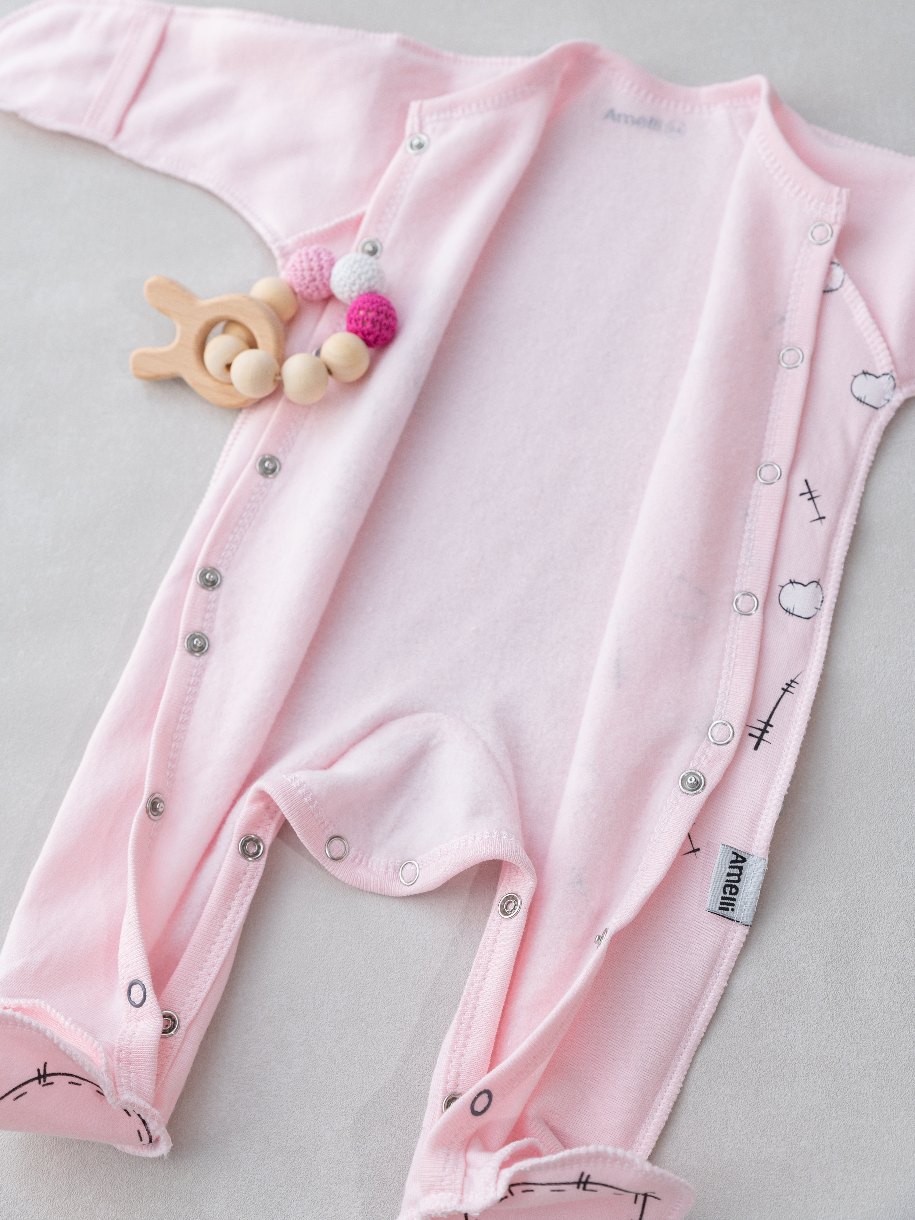 Комбинезон Amelli 310.033.0.293.055роз - фото 6