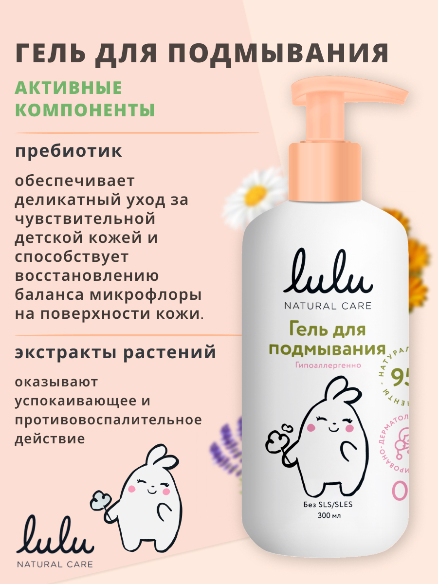 Набор LULU гель, крем, средство для купания - фото 4