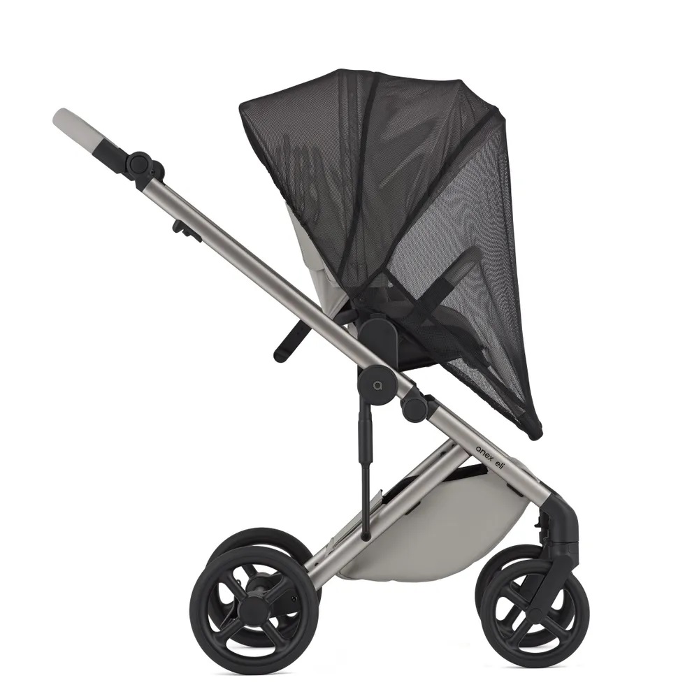 Коляска 2в1 Anex Eli серебряный - фото 7