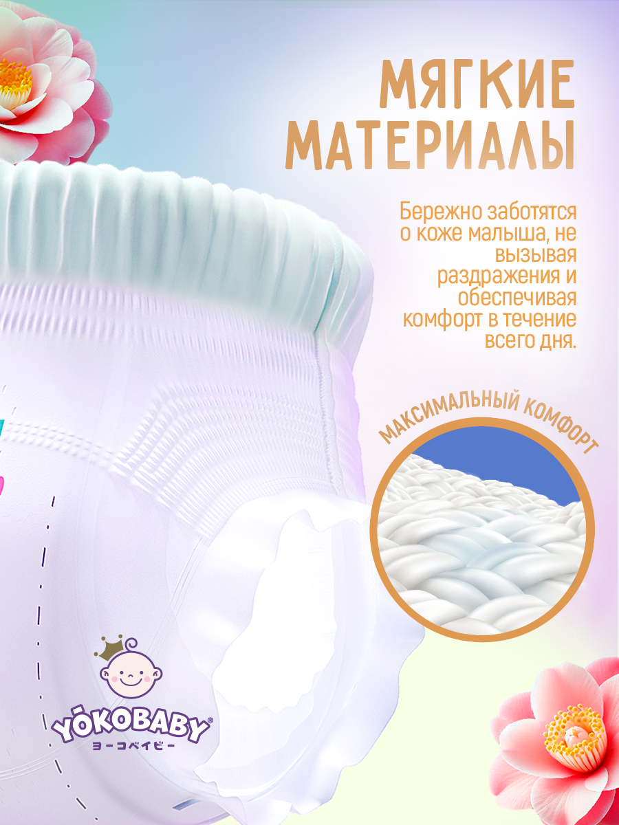 Трусики YokoBaby Premium XXL (от 15 кг) 17 шт. - фото 5