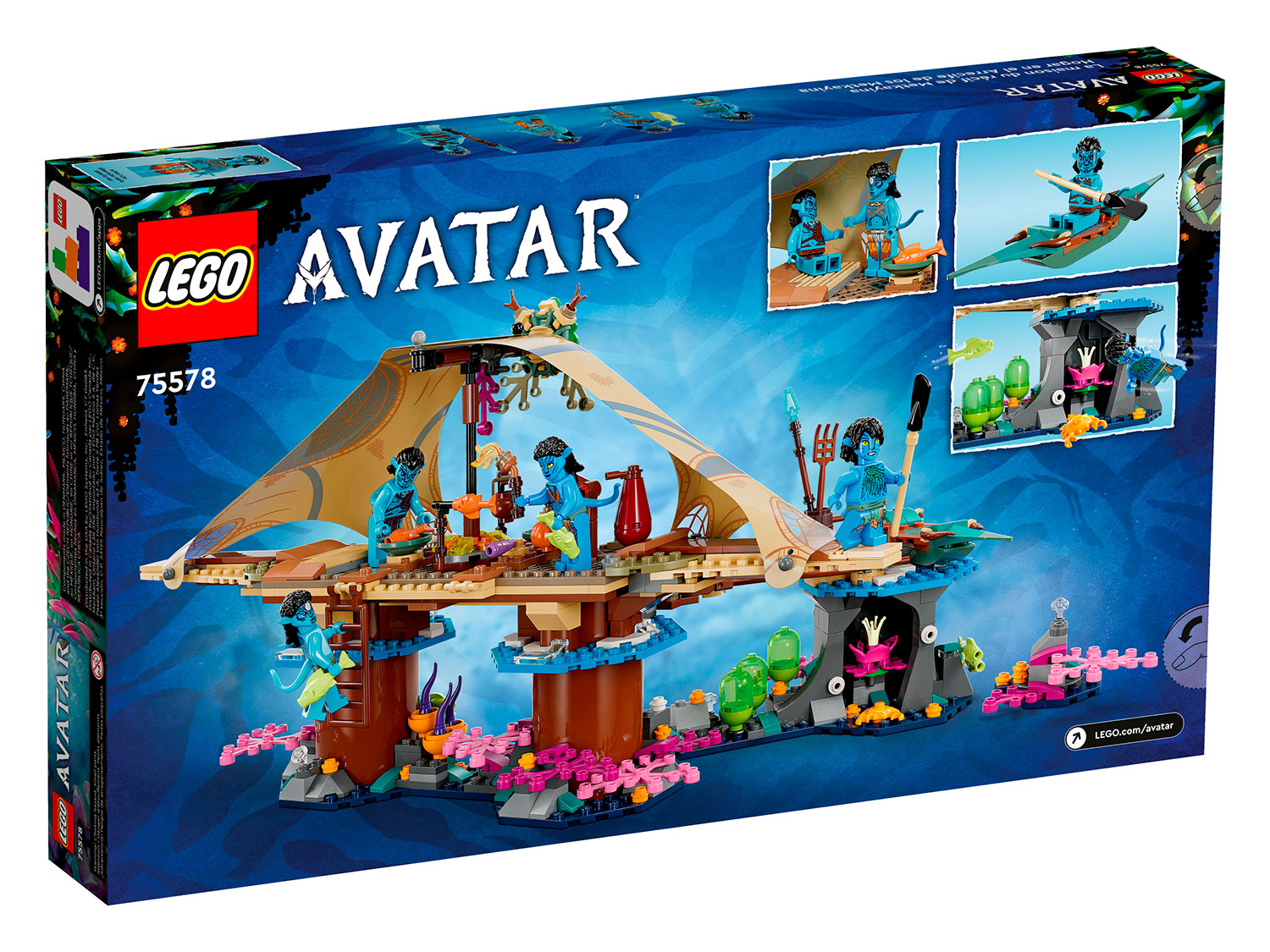 Конструктор LEGO Avatar Дом Риф Меткайна - фото 8
