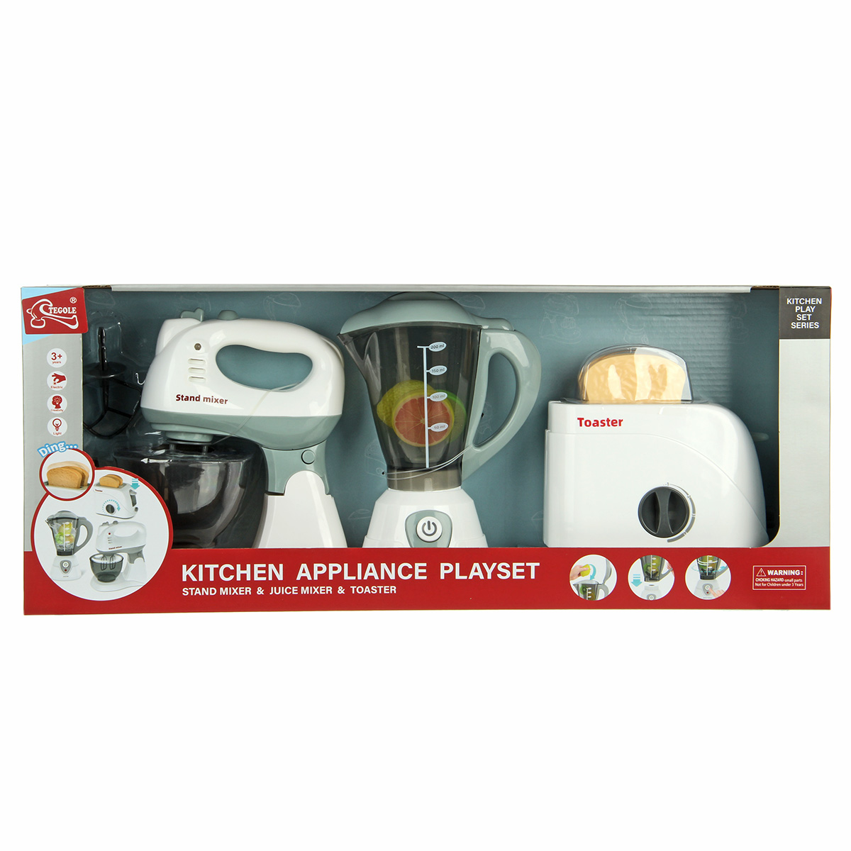 Игрушка Veld Co тостер, миксер, блендер 14 предм. - фото 28